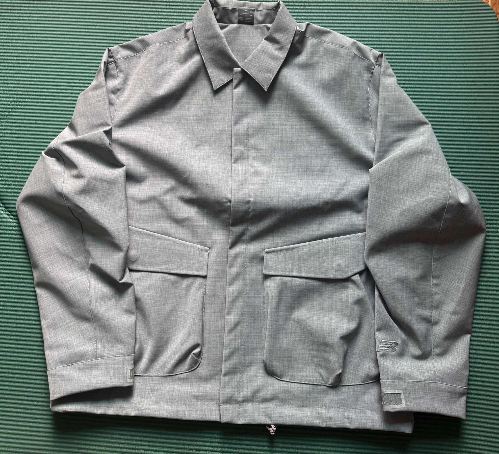 New Balance New Balance Grey Jacket Size US XL / EU 56 / 4 - 2 Thumbnail