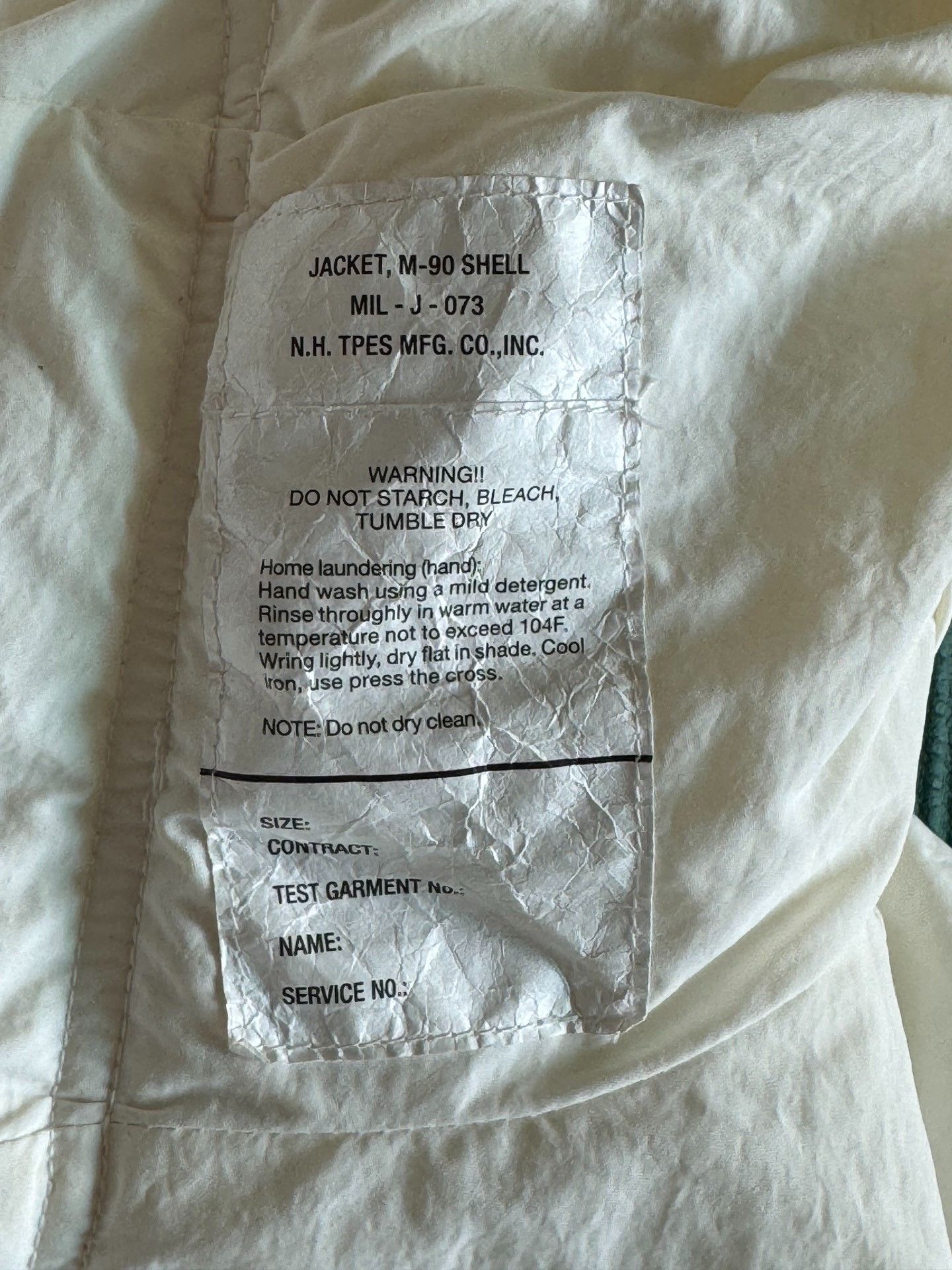 N.Hoolywood N.hoolywood x The Tokyo 24AW White Military Jacket Size US M / EU 48-50 / 2 - 3 Thumbnail