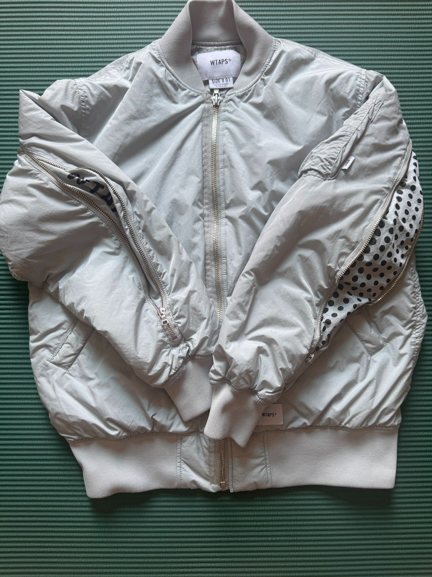 Wtaps WTAPS 18AW EX37 Nylon Taffeta Pilot Jacket Size US S / EU 44-46 / 1 - 7 Thumbnail