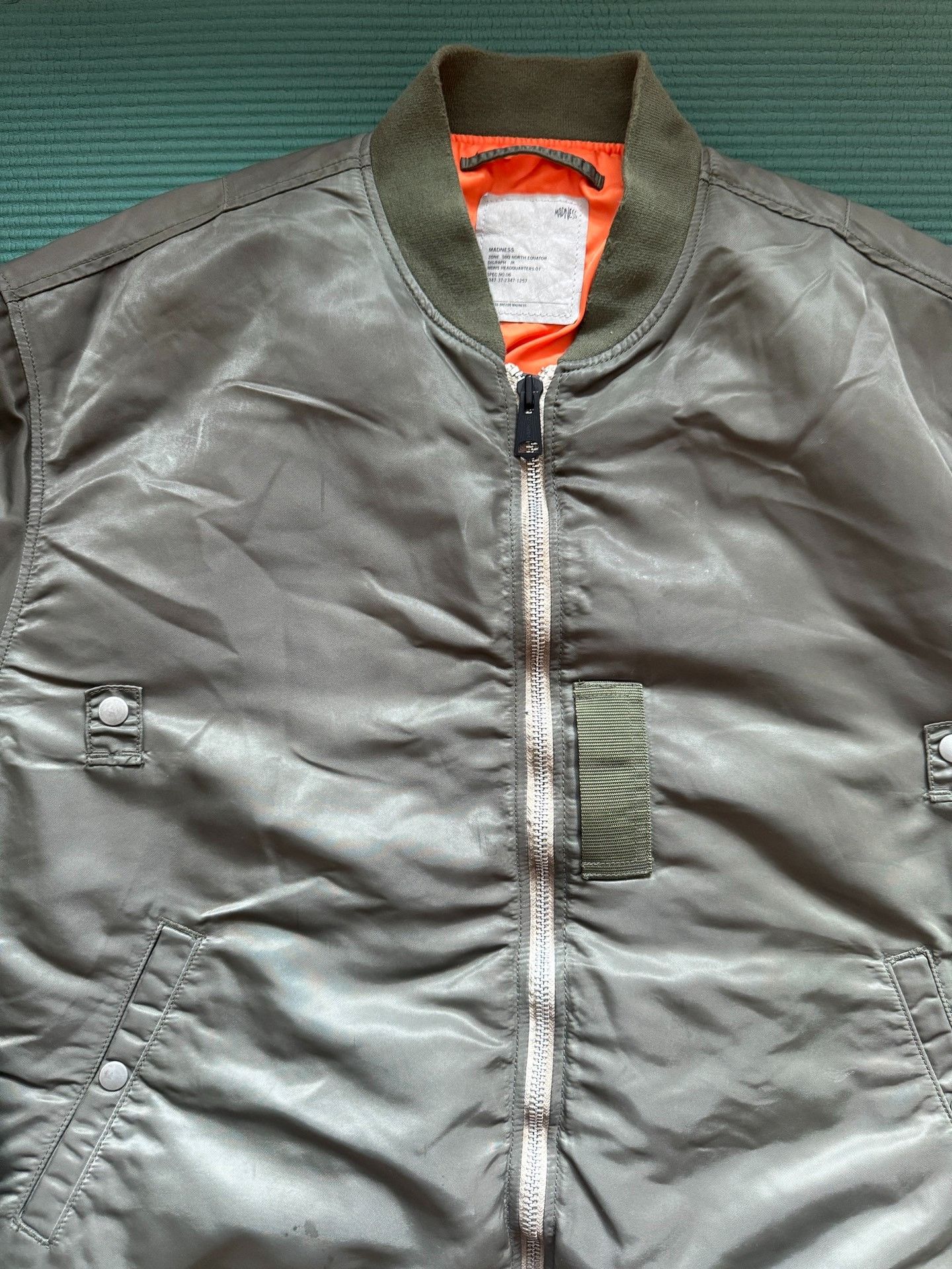 Madness MADNESS 24FW MA-1 Flight Bomber Jacket Size US XL / EU 56 / 4 - 8 Thumbnail