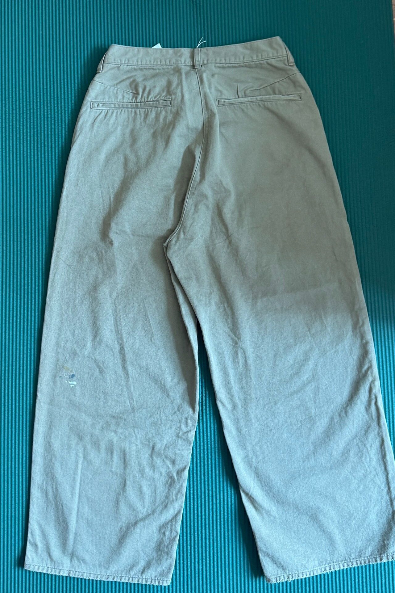 Vintage ANCELLM REMAKE Wide Chino Trousers Size US 26 / EU 42 - 3 Thumbnail