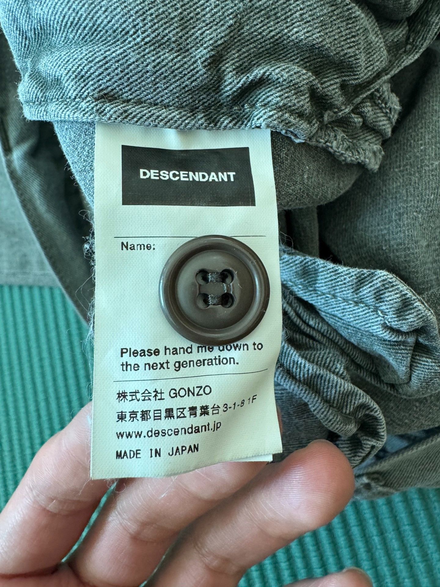 Descendant DESCENDANT DC-3 Twill Trousers Size US 26 / EU 42 - 5 Thumbnail