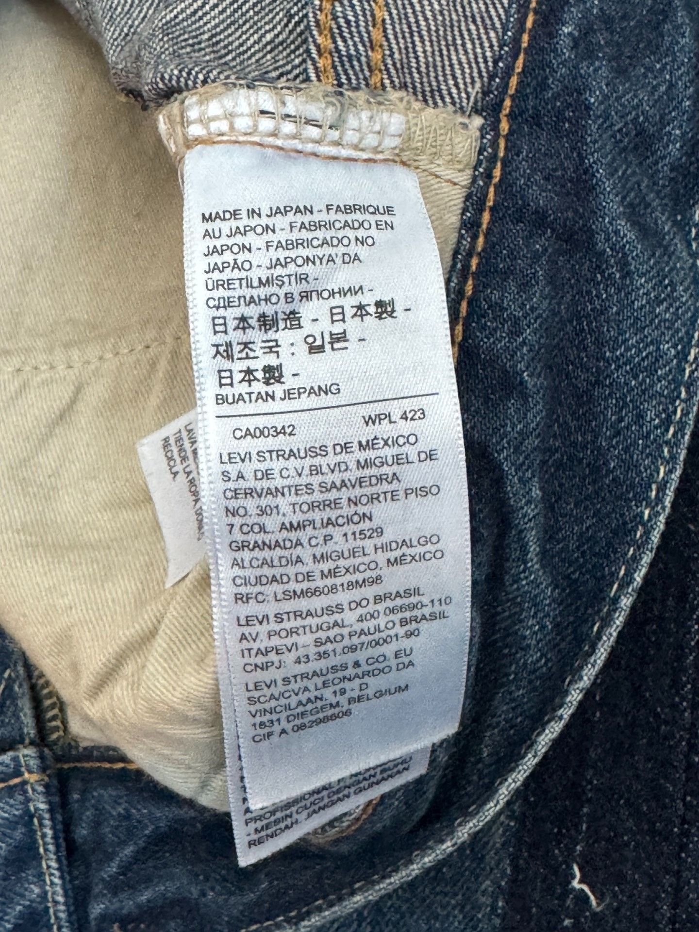 Levi's Vintage Clothing Levi's LVC 1955 50155 Washed Jeans Size US 34 / EU 50 - 8 Thumbnail