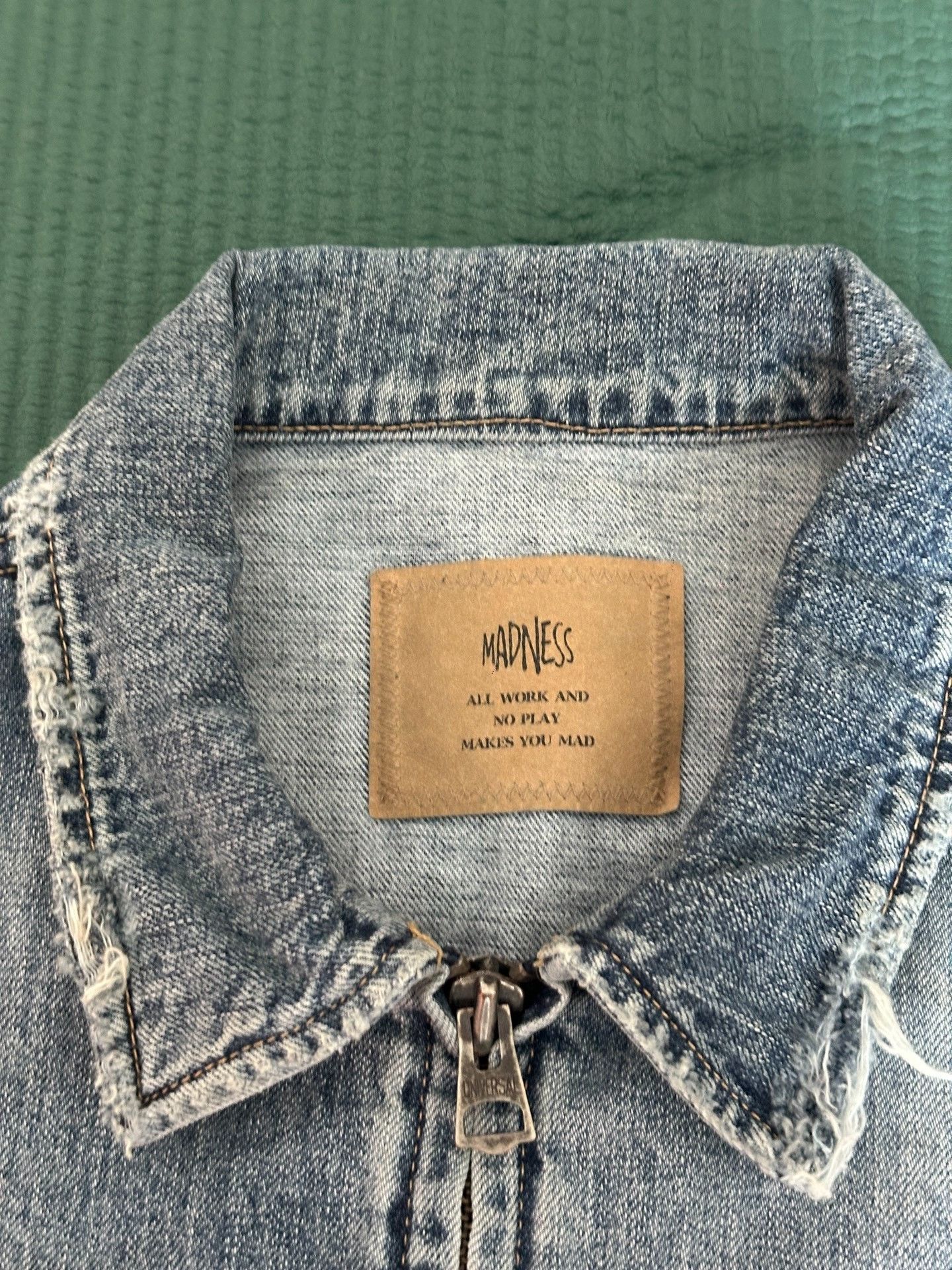 Madness MADNESS 22SS Distressed Denim Jacket Size US M / EU 48-50 / 2 - 5 Thumbnail