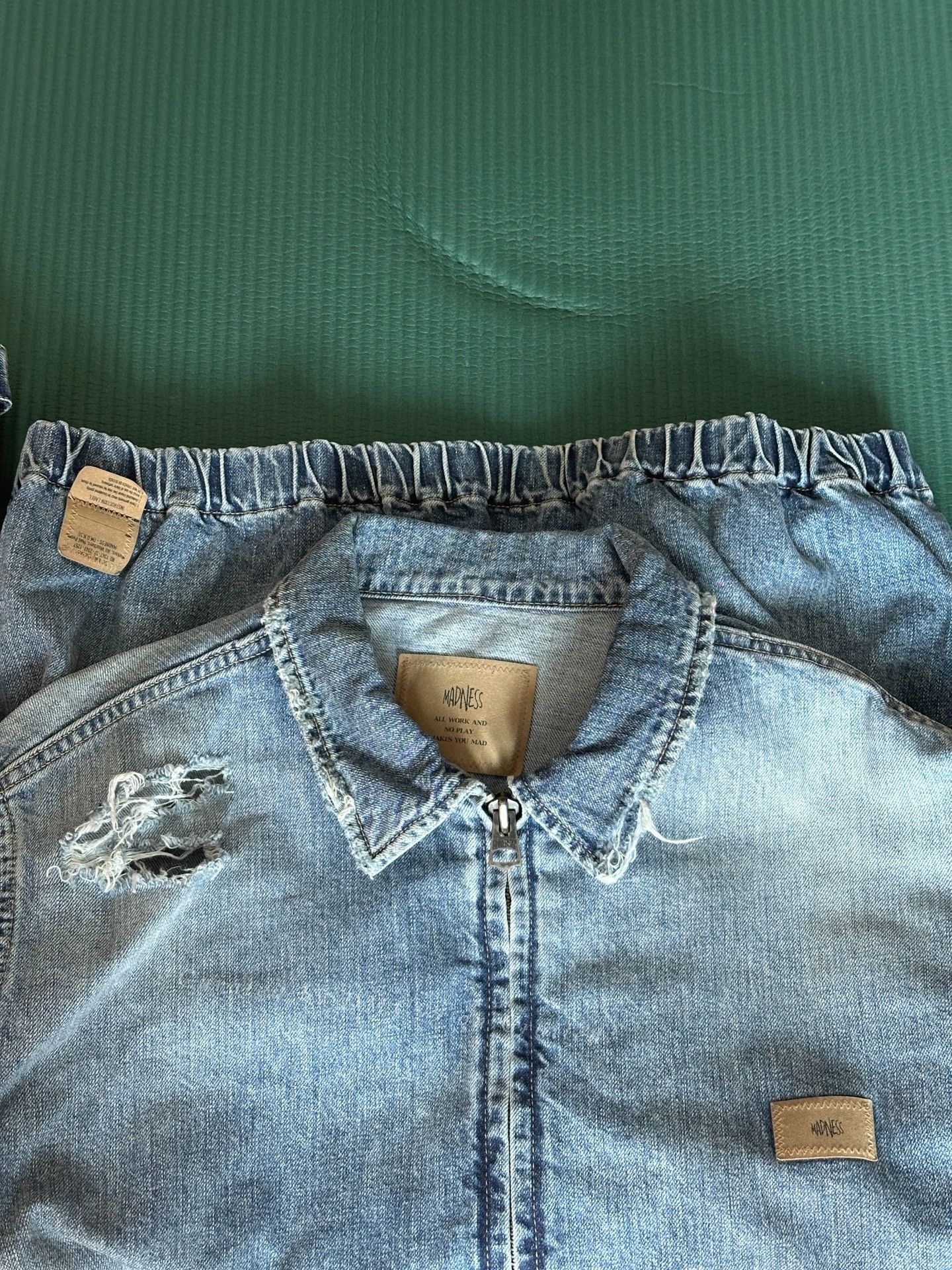 Madness MADNESS 22SS Distressed Denim Jacket Size US M / EU 48-50 / 2 - 9 Thumbnail
