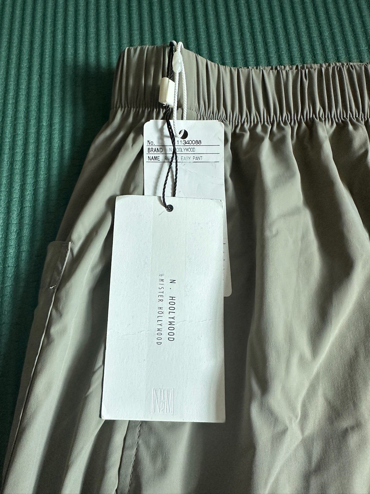N.Hoolywood N.HOOLYWOOD Japanese Drapey Cool Casual Pants Size US 38 / EU 54 - 3 Thumbnail