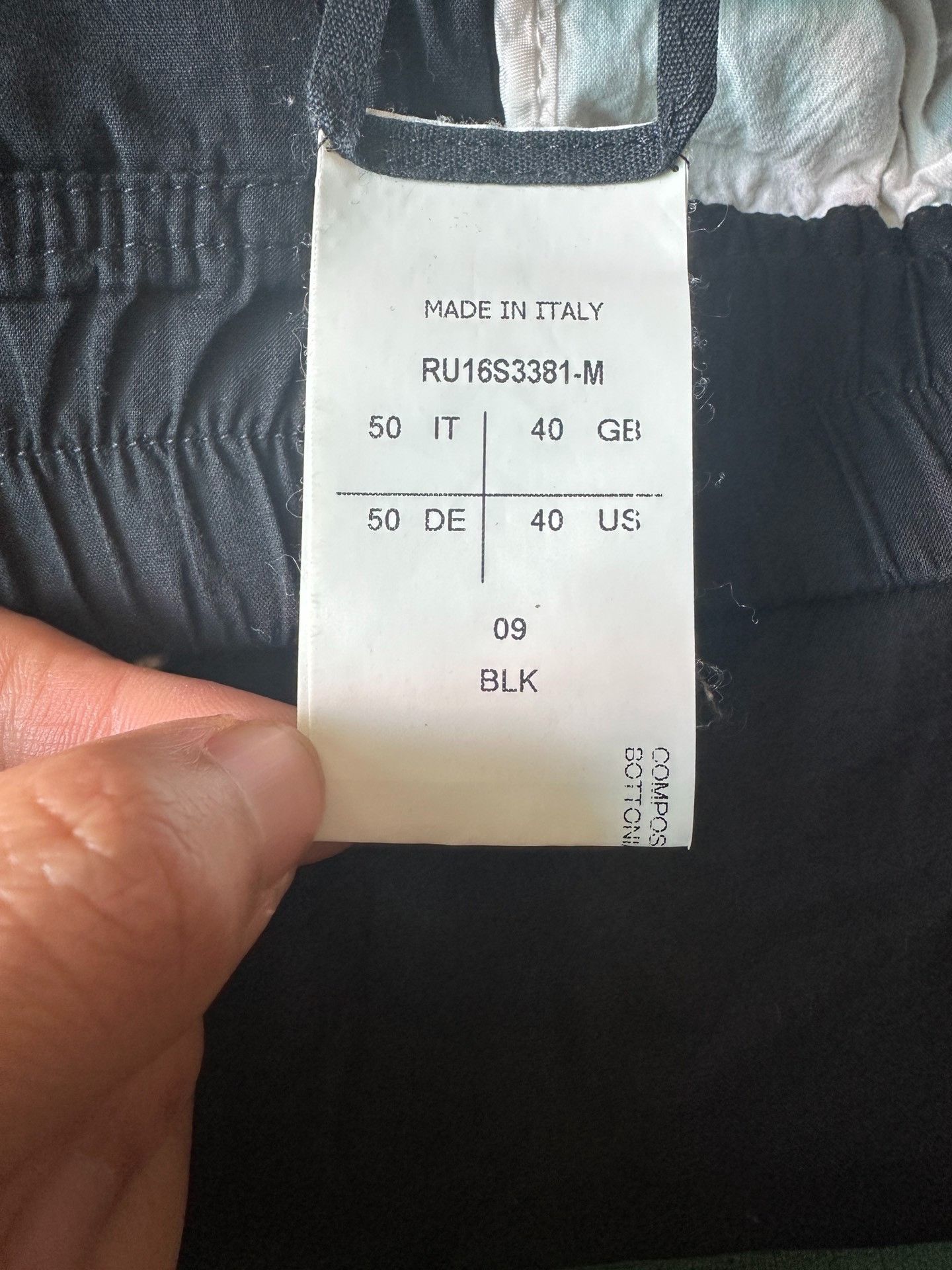 Rick Owens Rick Owens Black Drop-Crotch Pants Size US 34 / EU 50 - 4 Thumbnail