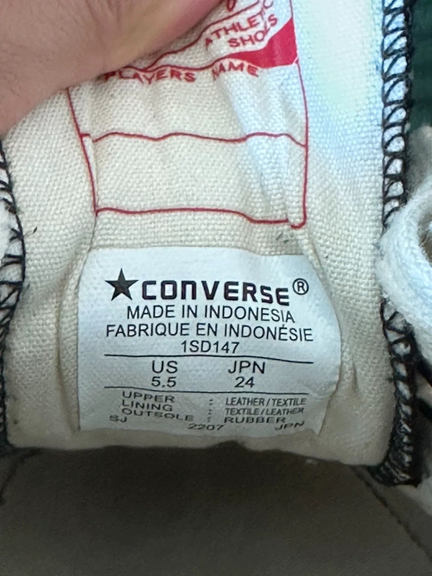 N.Hoolywood N.HOOLYWOOD x CONVERSE ADDICT Canvas Shoes Size US 5.5 / EU 38 - 7 Thumbnail