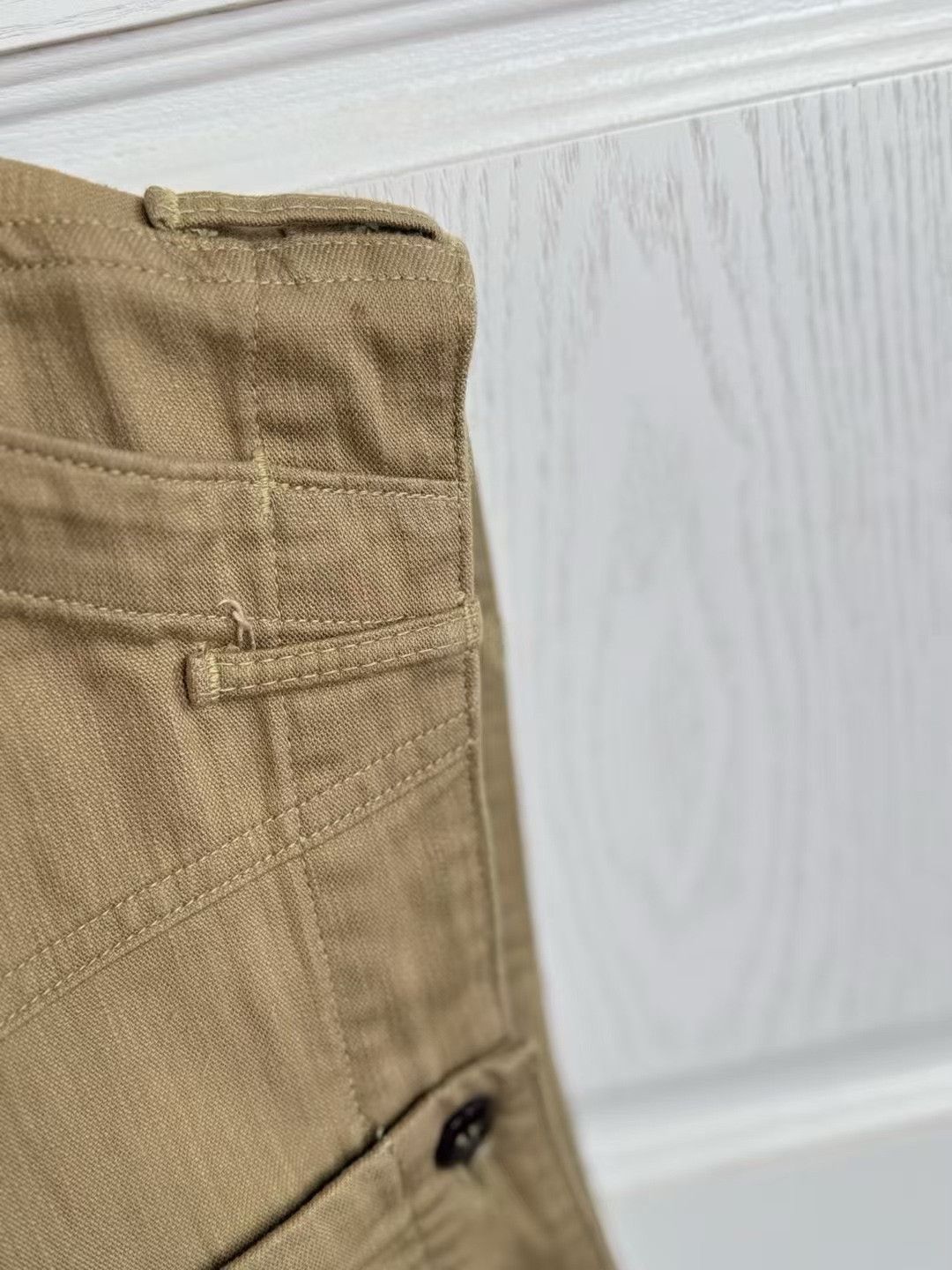 Orslow Or Slow Vintage Khaki Skirt Size 22" - 7 Thumbnail