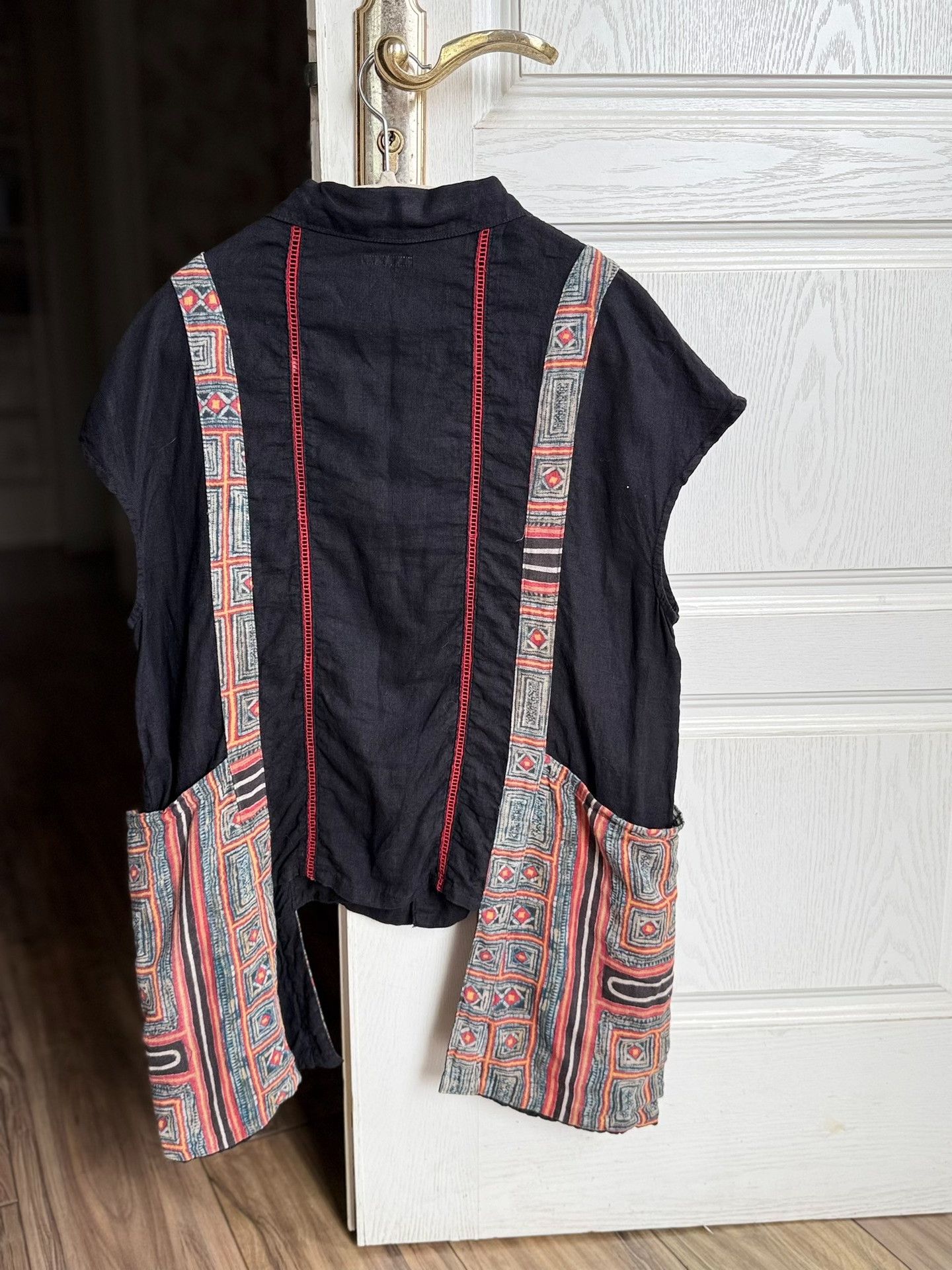 Kapital Kapital Cotton-Linen Short-Sleeve Shirt Size US XS / EU 42 / 0 - 2 Thumbnail