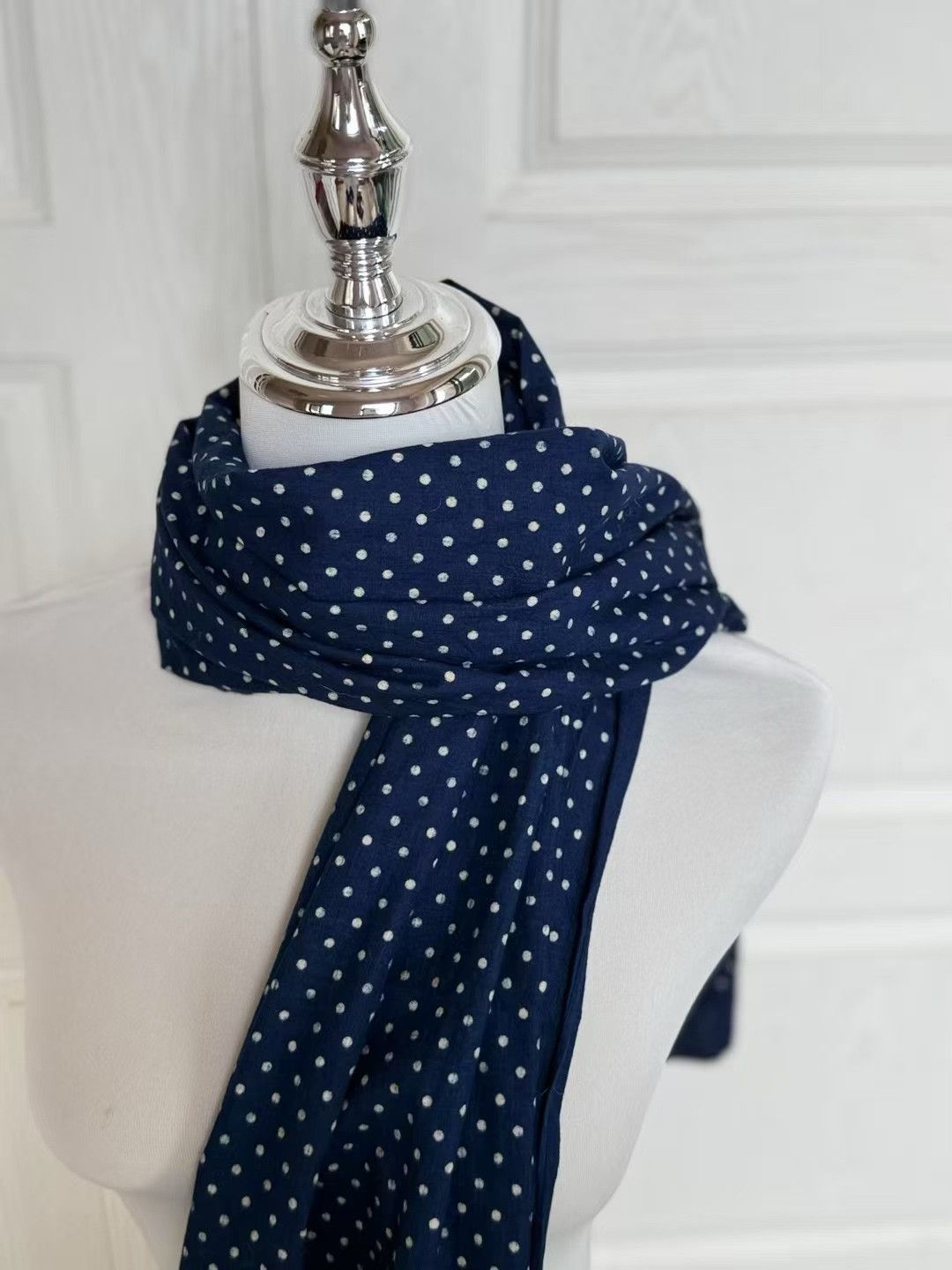 RRL Ralph Lauren RRL DoubleL Cotton-Linen Scarf Shawl Size ONE SIZE - 8 Thumbnail
