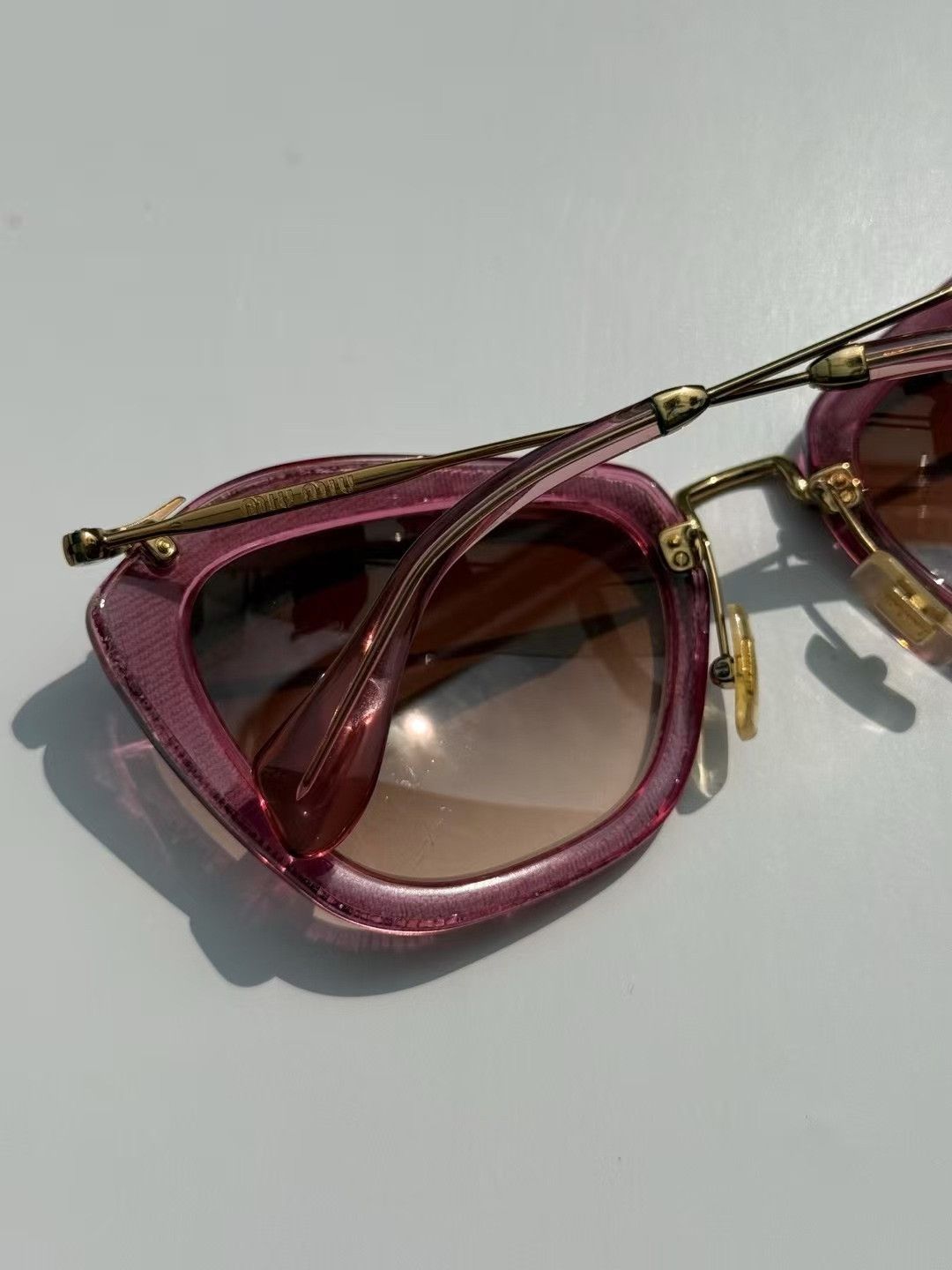 Miu Miu Miumiu Women's Sunglasses Size ONE SIZE - 6 Thumbnail