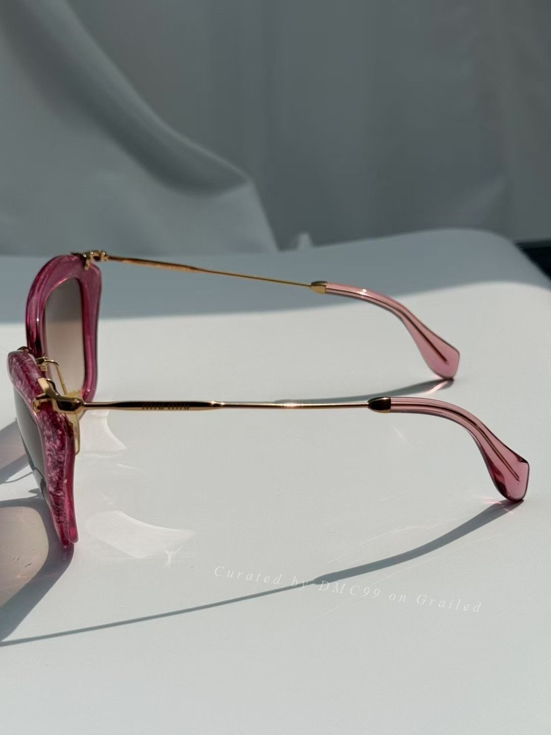 Miu Miu Miumiu Women's Sunglasses Size ONE SIZE - 9 Thumbnail