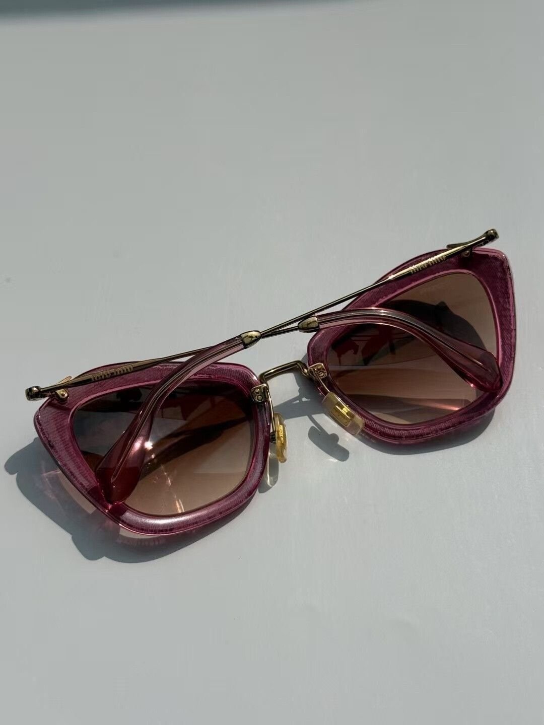 Miu Miu Miumiu Women's Sunglasses Size ONE SIZE - 5 Thumbnail