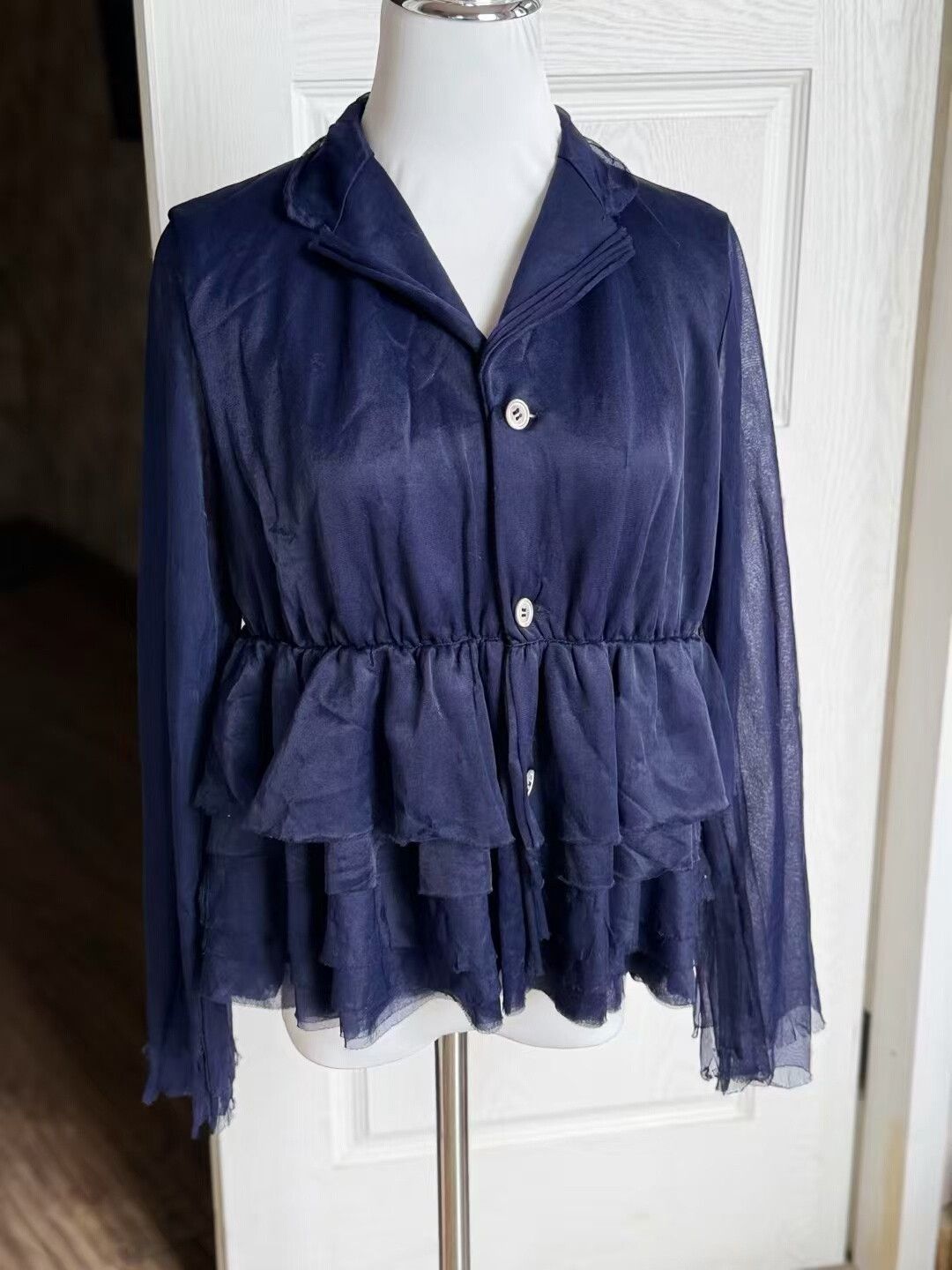 Comme des Garcons Comme des Garçons Multi-Layer Tulle Coat Size S / US 4 / IT 40 - 4 Thumbnail