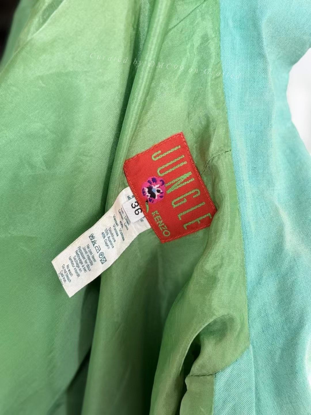 Kenzo Kenzo Vintage Jungle Cotton-Linen Coat Size XS / US 0-2 / IT 36-38 - 9 Thumbnail