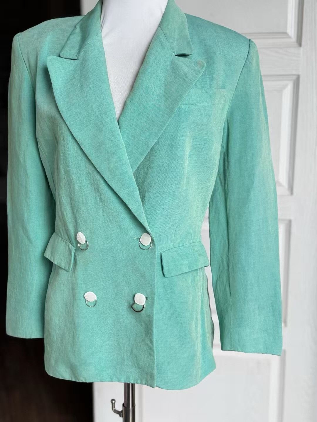 Kenzo Kenzo Vintage Jungle Cotton-Linen Coat Size XS / US 0-2 / IT 36-38 - 4 Thumbnail