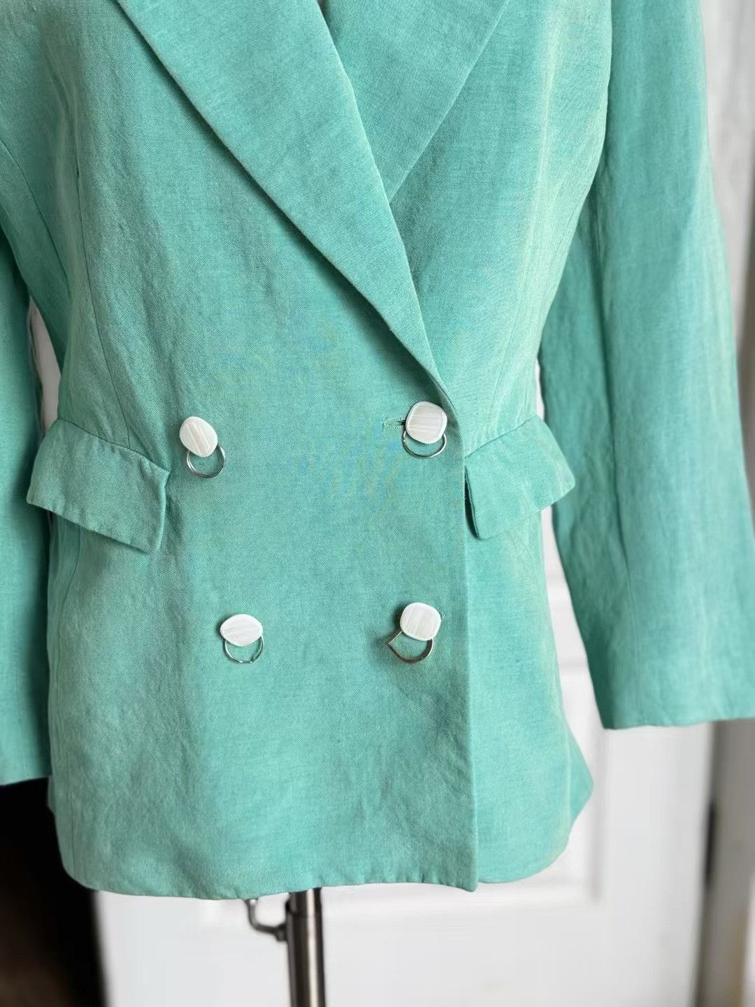 Kenzo Kenzo Vintage Jungle Cotton-Linen Coat Size XS / US 0-2 / IT 36-38 - 6 Thumbnail