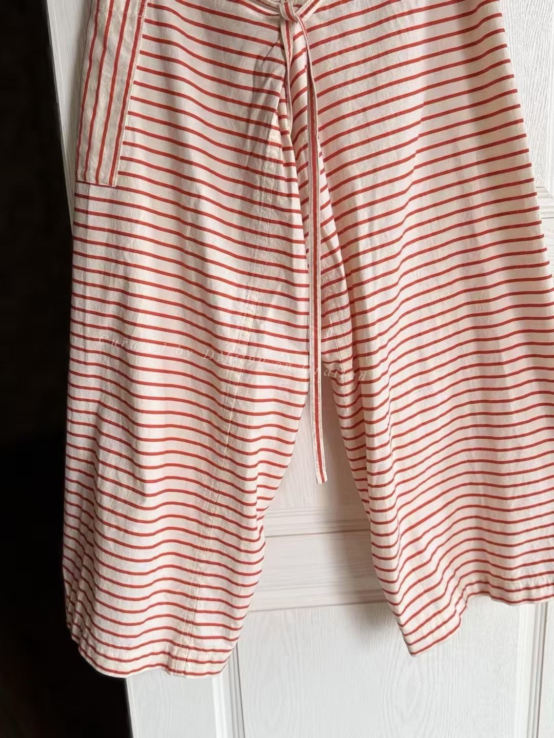 Issey Miyake ISSEY MIYAKE Vintage Striped Cargo Pants Size 32" / US 10 / IT 46 - 4 Thumbnail
