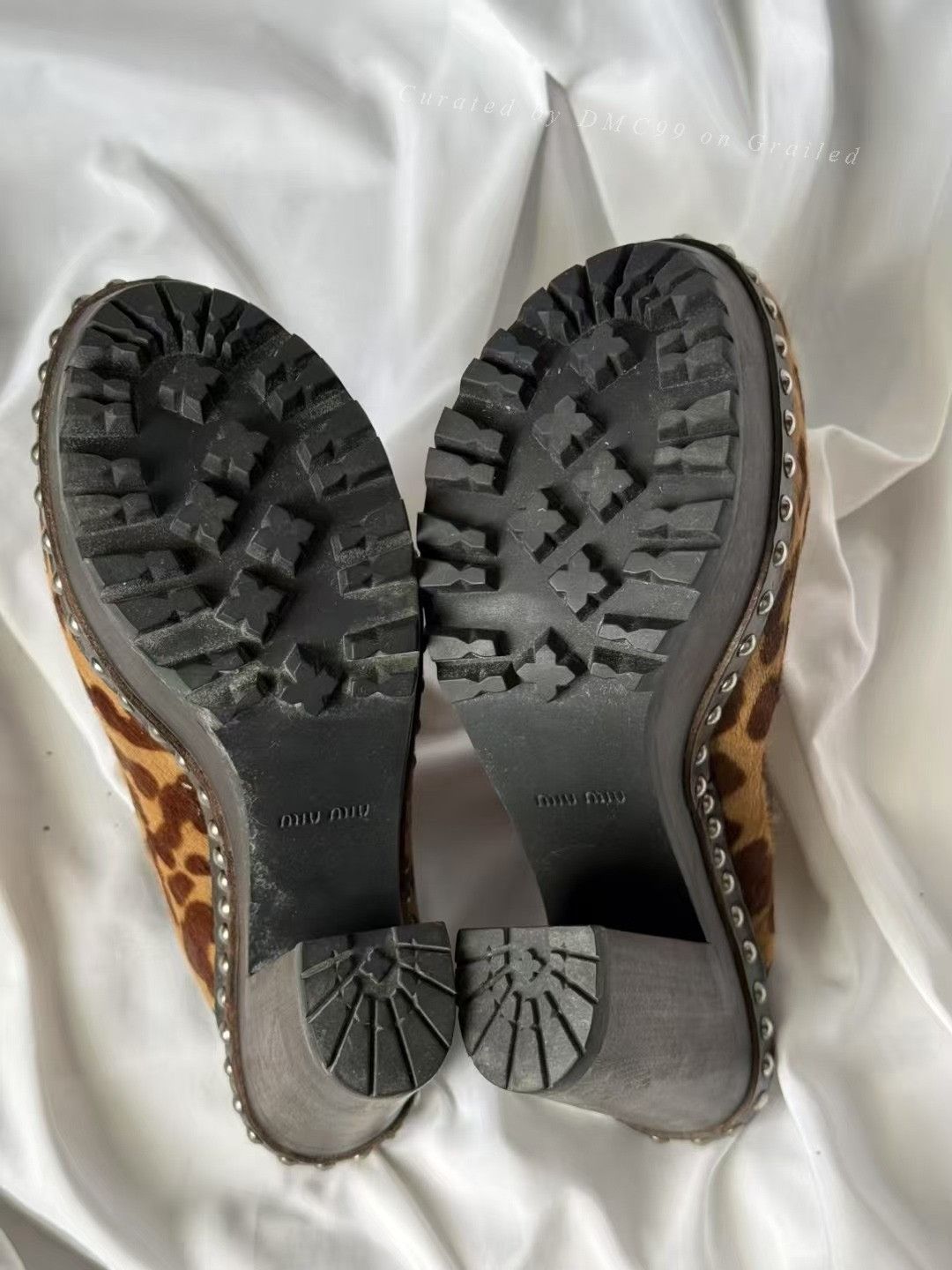 Miu Miu Miu Miu Leopard Print High Heels Size US 7 / IT 37 - 9 Thumbnail
