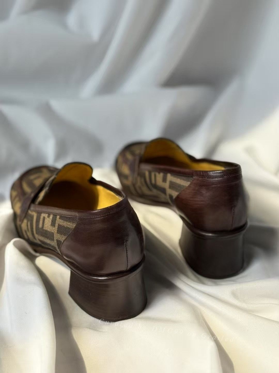 Fendi Fendi FF Logo Loafers Size US 4.5 / IT 34.5 - 5 Thumbnail