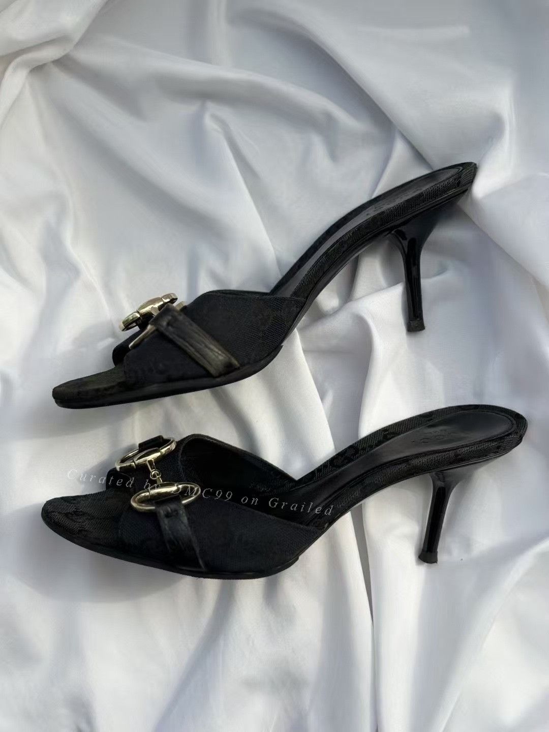 Gucci Gucci Horsebit Heel Slippers Size US 4.5 / IT 34.5 - 3 Thumbnail