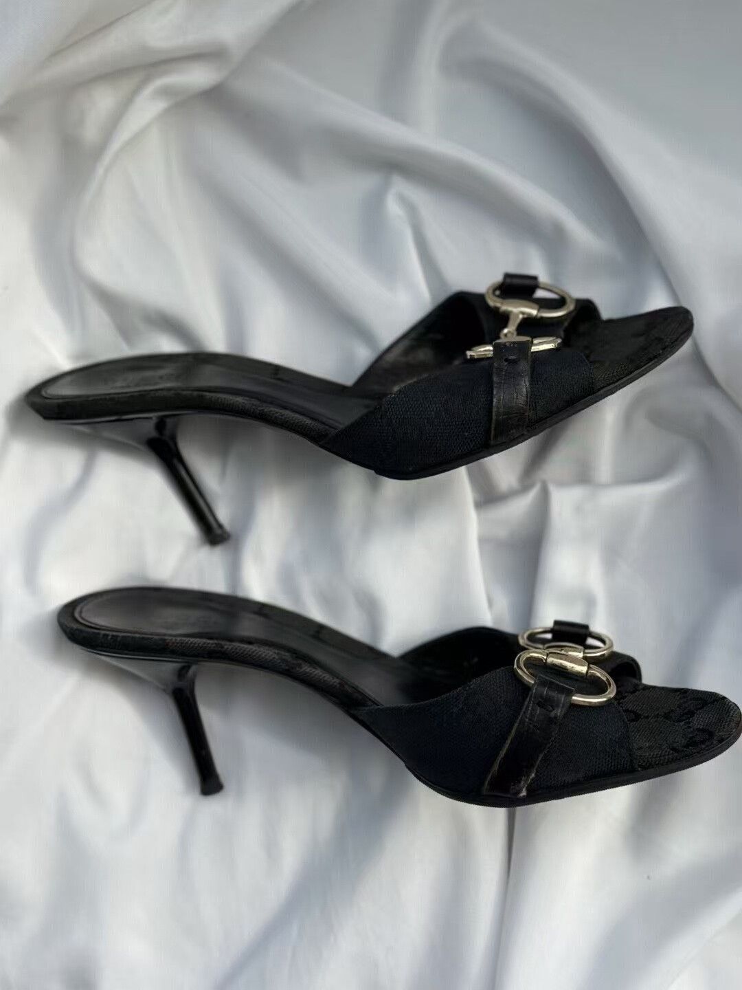 Gucci Gucci Horsebit Heel Slippers Size US 4.5 / IT 34.5 - 4 Thumbnail