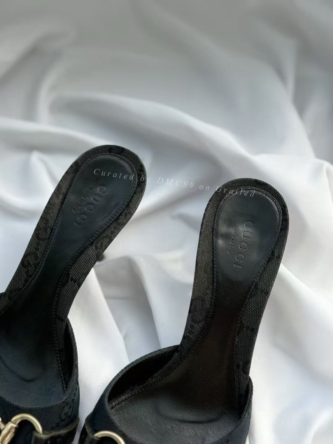 Gucci Gucci Horsebit Heel Slippers Size US 4.5 / IT 34.5 - 8 Thumbnail