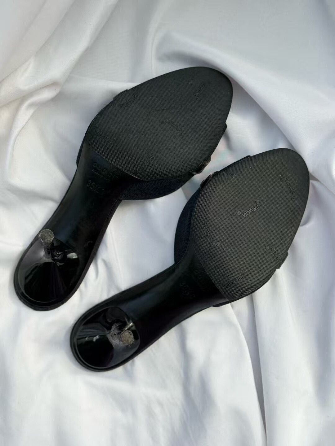 Gucci Gucci Horsebit Heel Slippers Size US 4.5 / IT 34.5 - 9 Thumbnail
