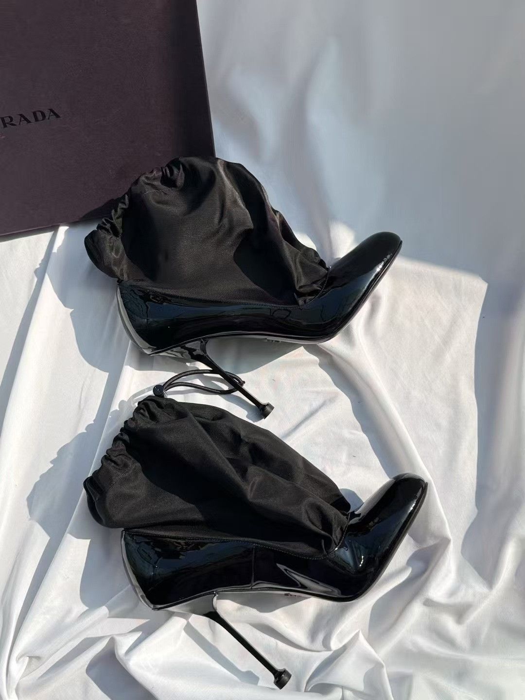Prada Prada 2018 F/W Runway Nylon High Heels Size US 8.5 / IT 38.5 - 3 Thumbnail