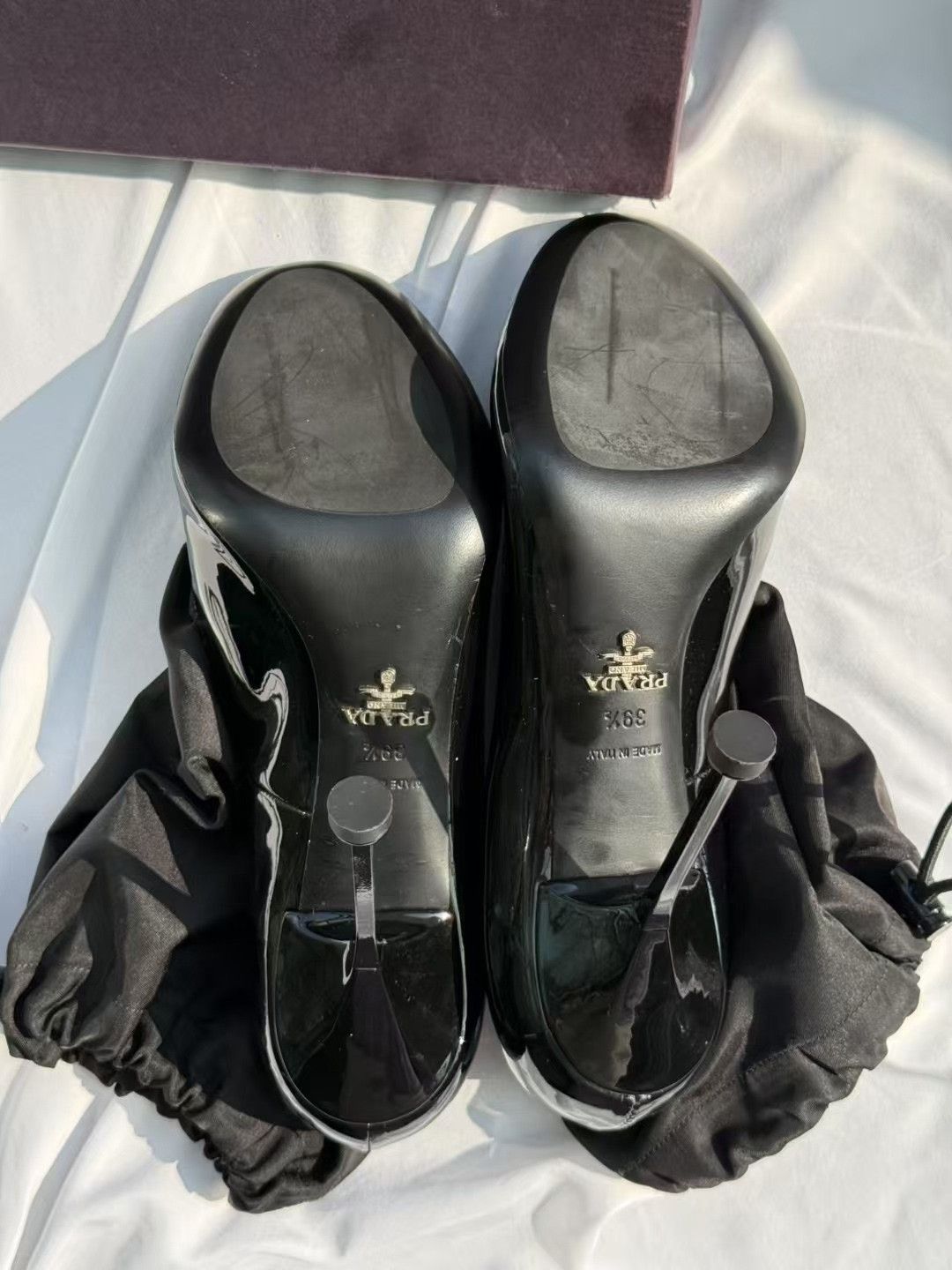 Prada Prada 2018 F/W Runway Nylon High Heels Size US 8.5 / IT 38.5 - 7 Thumbnail