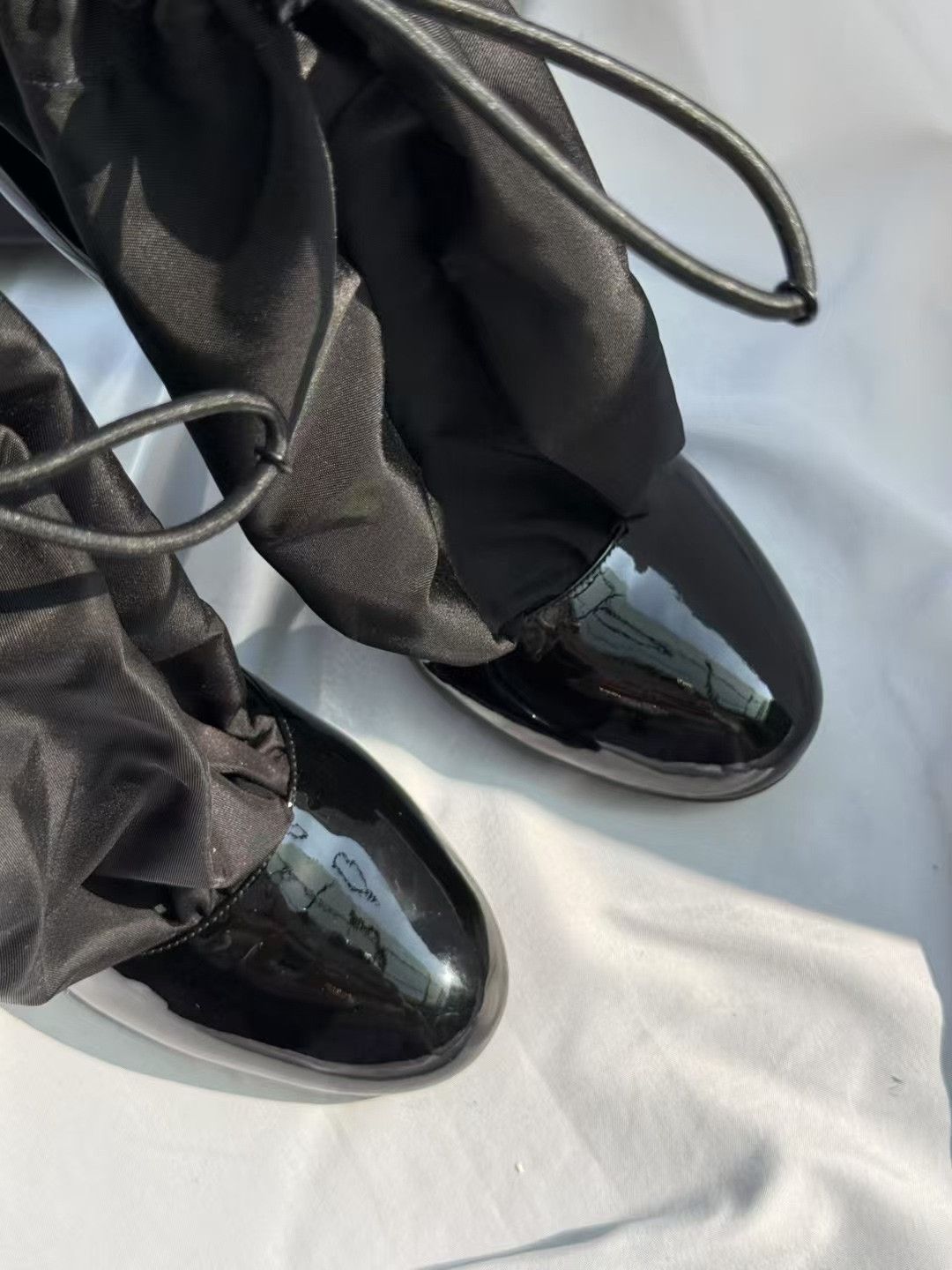 Prada Prada 2018 F/W Runway Nylon High Heels Size US 8.5 / IT 38.5 - 5 Thumbnail