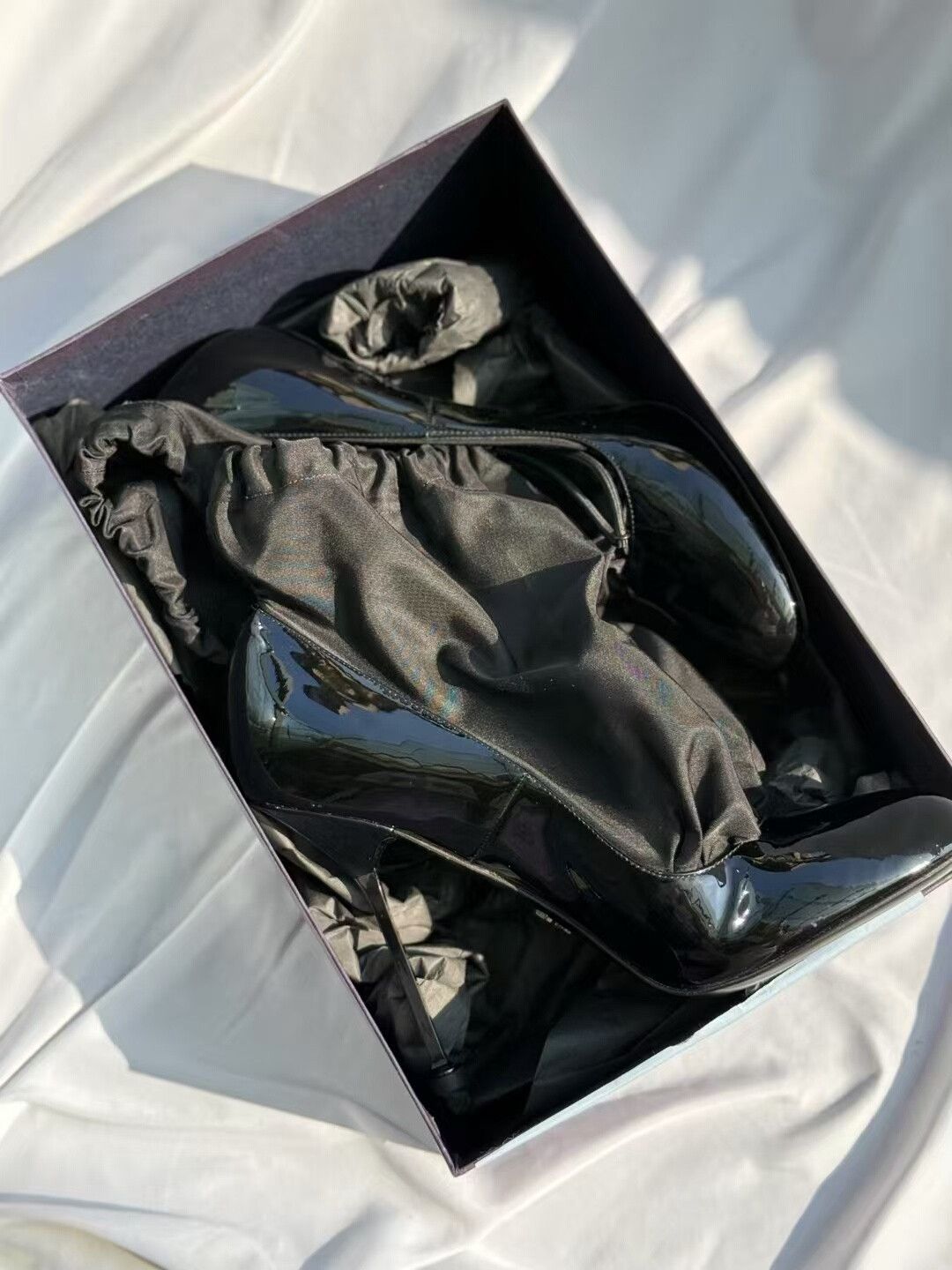 Prada Prada 2018 F/W Runway Nylon High Heels Size US 8.5 / IT 38.5 - 8 Thumbnail