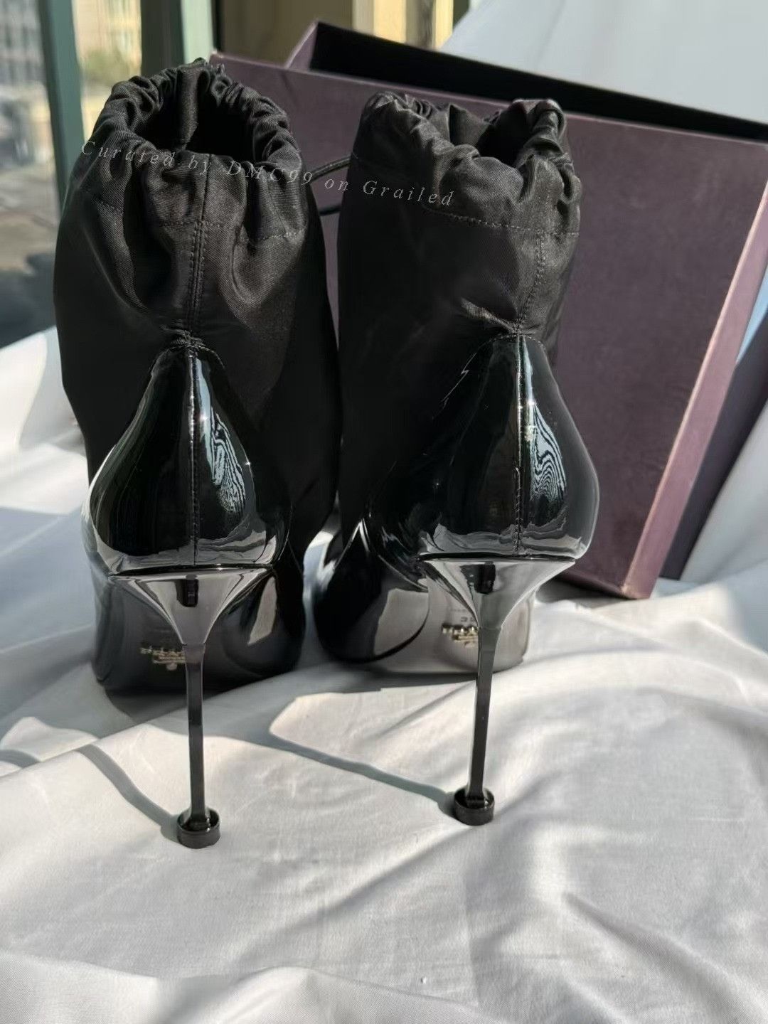 Prada Prada 2018 F/W Runway Nylon High Heels Size US 8.5 / IT 38.5 - 6 Thumbnail