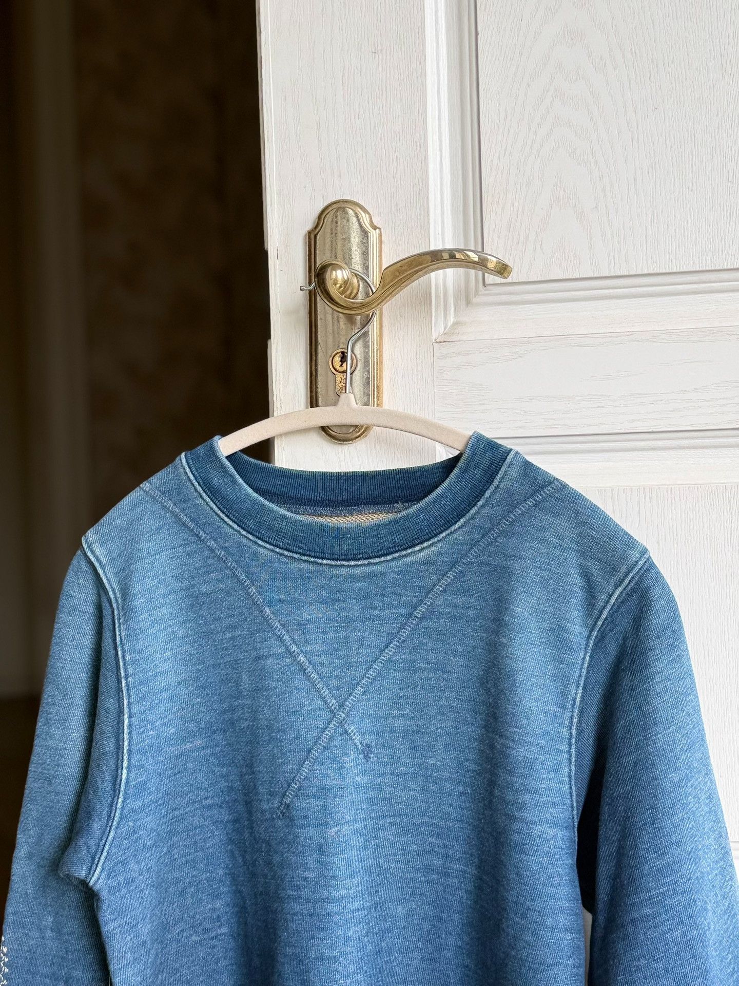 Kapital Kapital Indigo Chrysanthemum Sweatshirt Size XS / US 0-2 / IT 36-38 - 4 Thumbnail