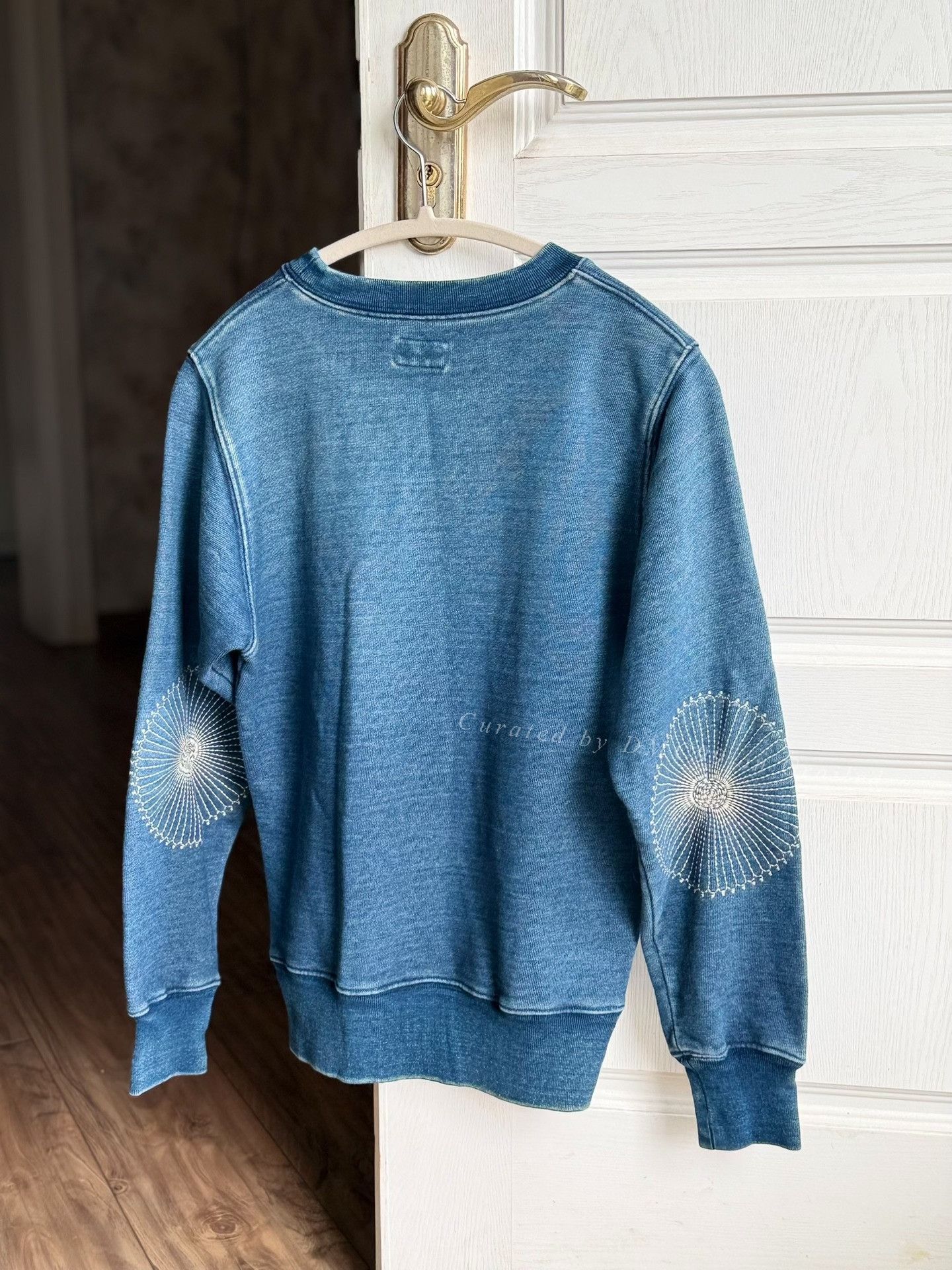 Kapital Kapital Indigo Chrysanthemum Sweatshirt Size XS / US 0-2 / IT 36-38 - 2 Thumbnail