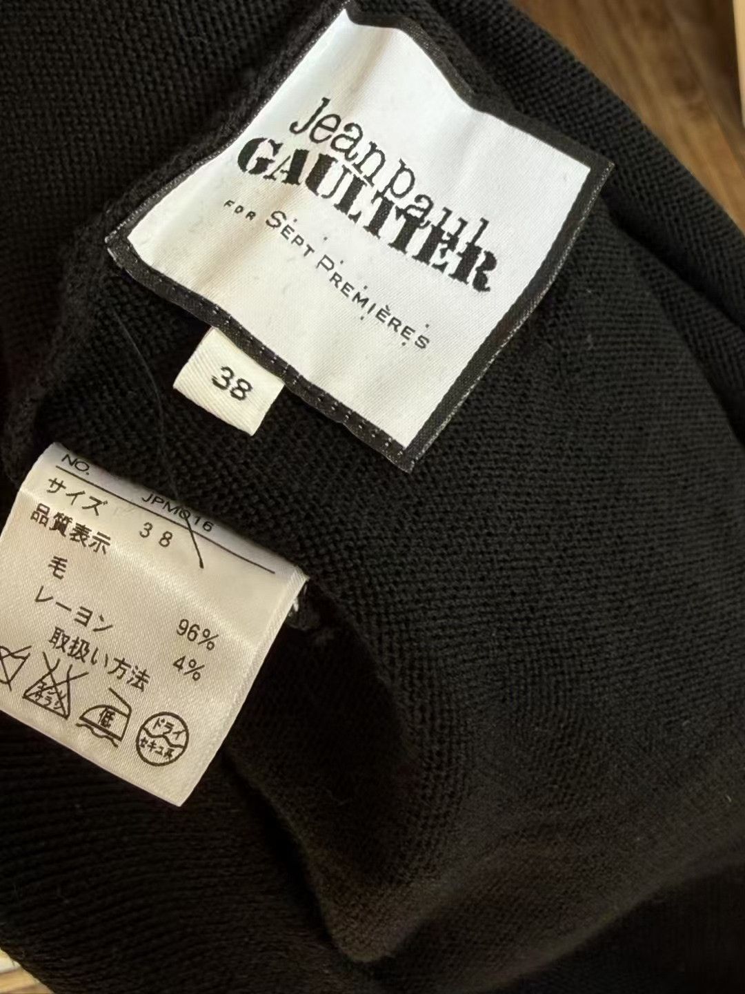 Jean Paul Gaultier Jean Paul Gaultier Wool Knit Coat Size S / US 4 / IT 40 - 9 Thumbnail