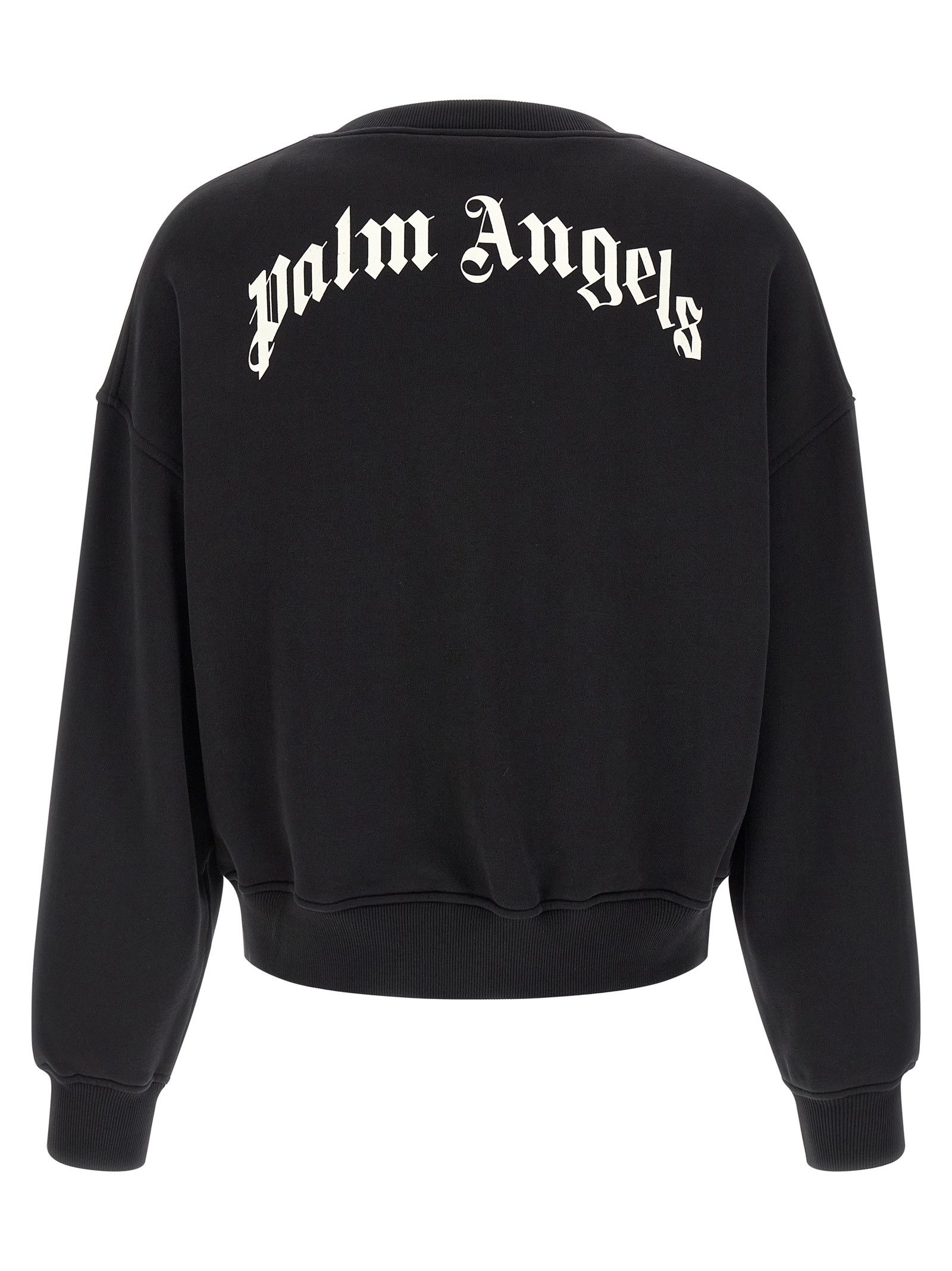 Palm Angels 'Back Curved Logo' sweatshirt Size US XL / EU 56 / 4 - 2 Thumbnail