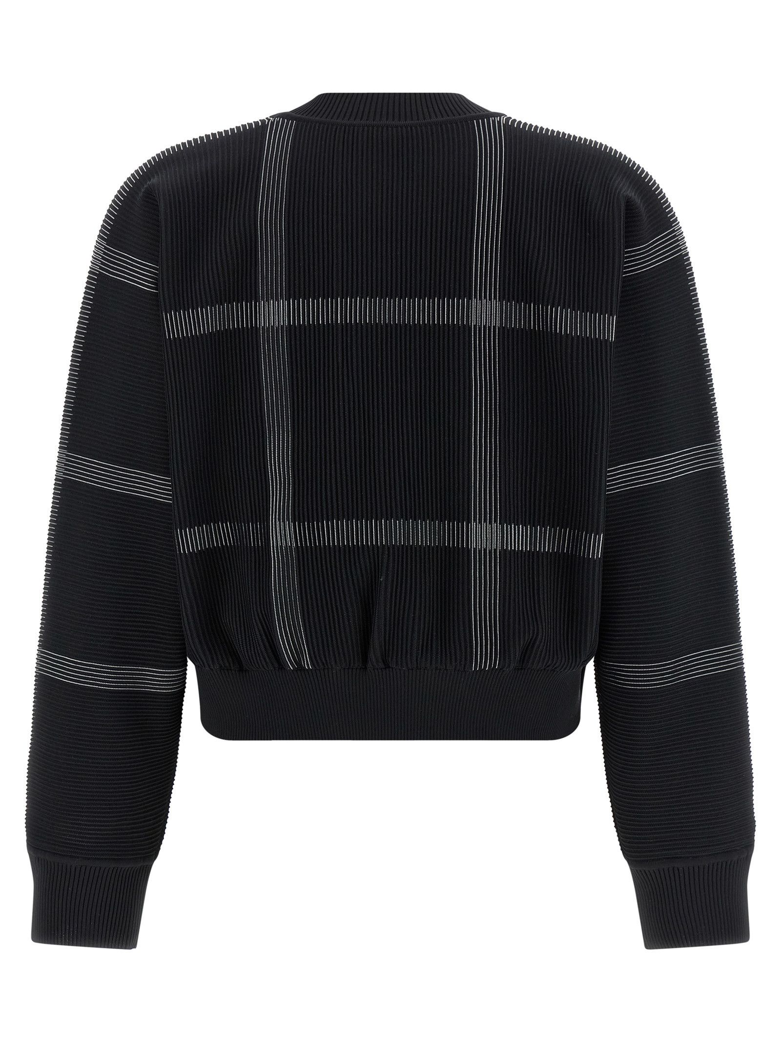 Pleats Please Issey Miyake 'Crossing Knit' sweater Size M / US 6-8 / IT 42-44 - 2 Thumbnail