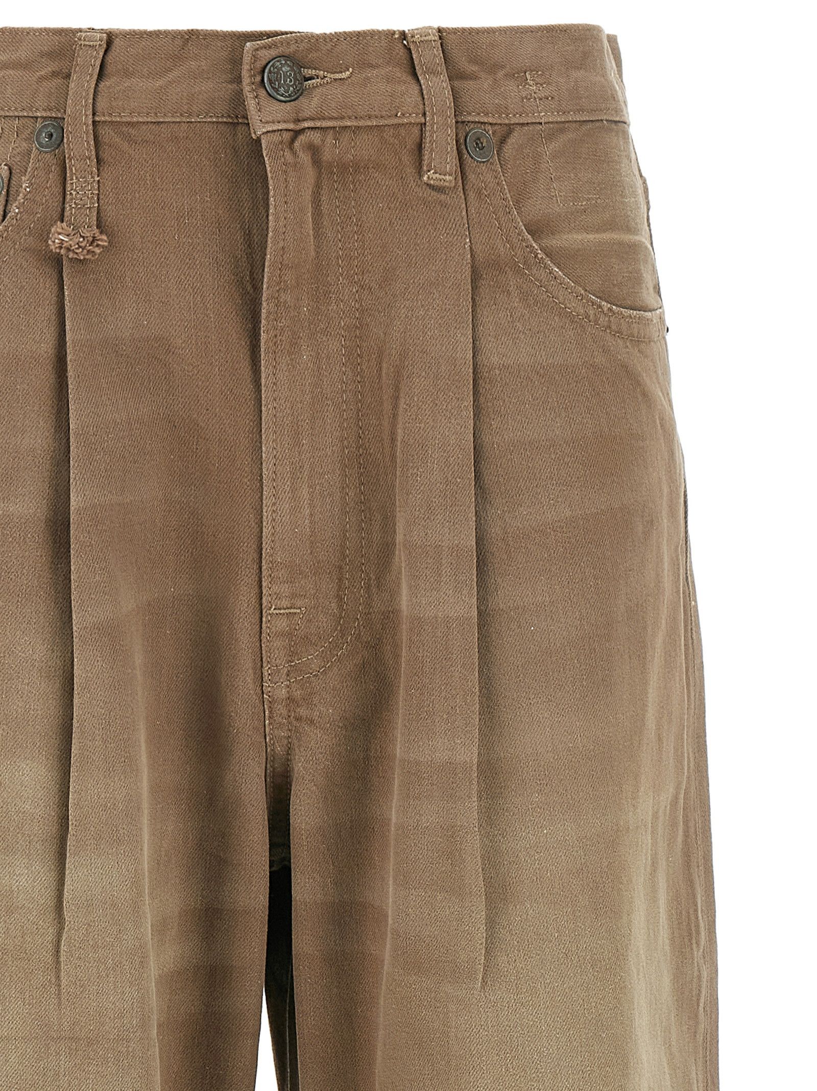 R13 'Damon Pleated' jeans Size 25" / US 0 / IT 36 - 3 Thumbnail