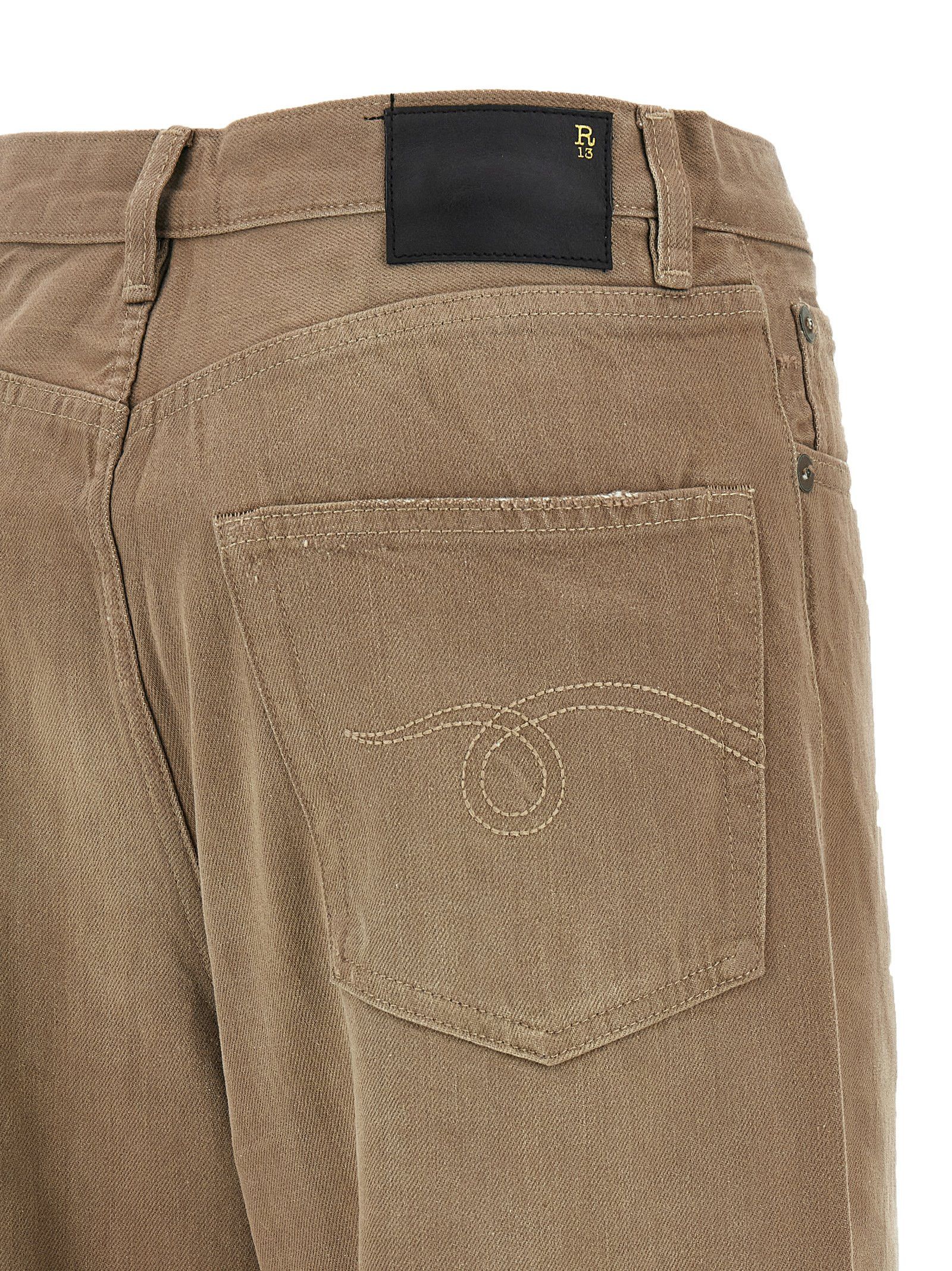 R13 'Damon Pleated' jeans Size 25" / US 0 / IT 36 - 4 Thumbnail