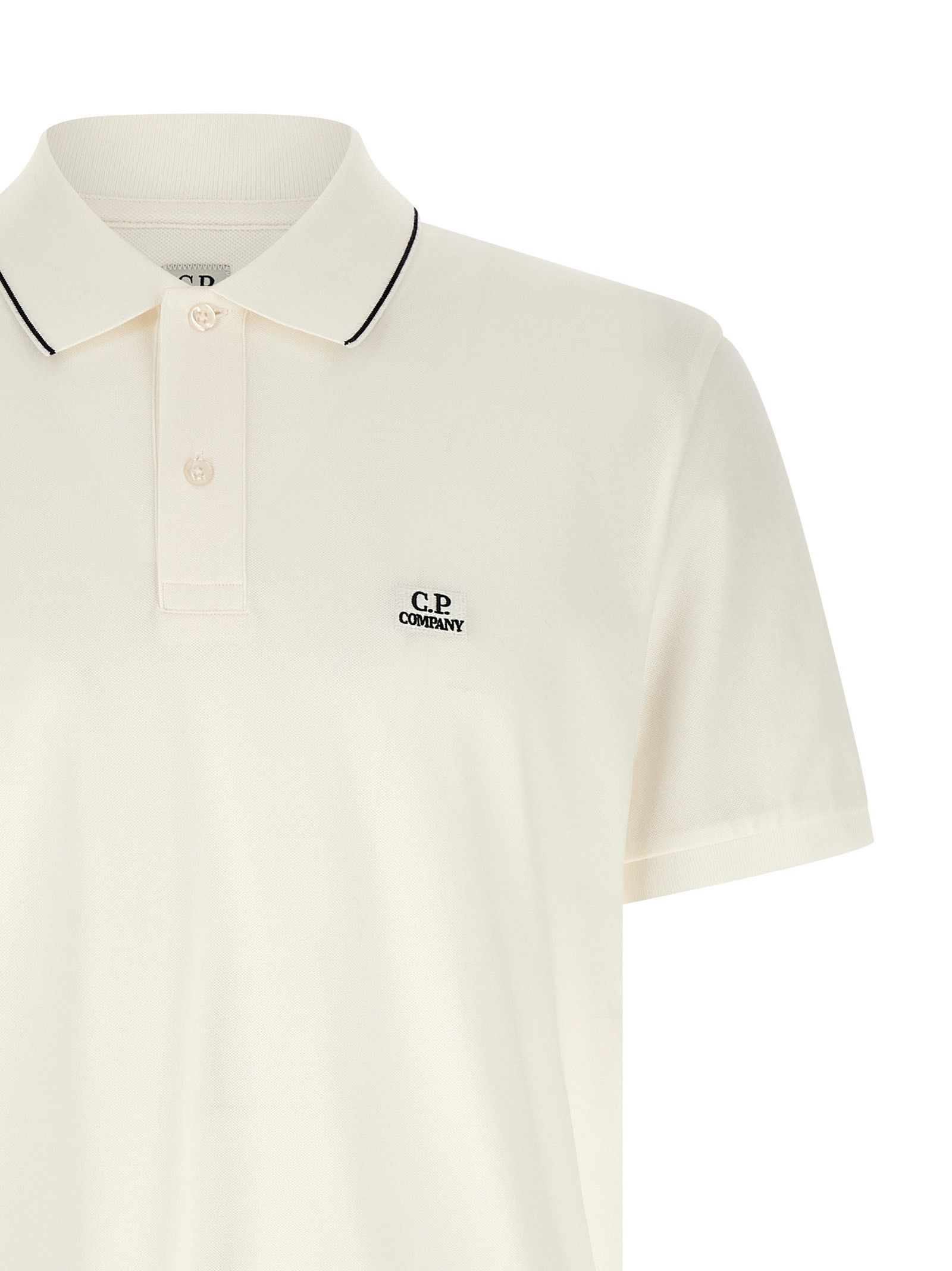 C.P. Company Logo patch polo shirt Size US XXL / EU 58 / 5 - 3 Thumbnail