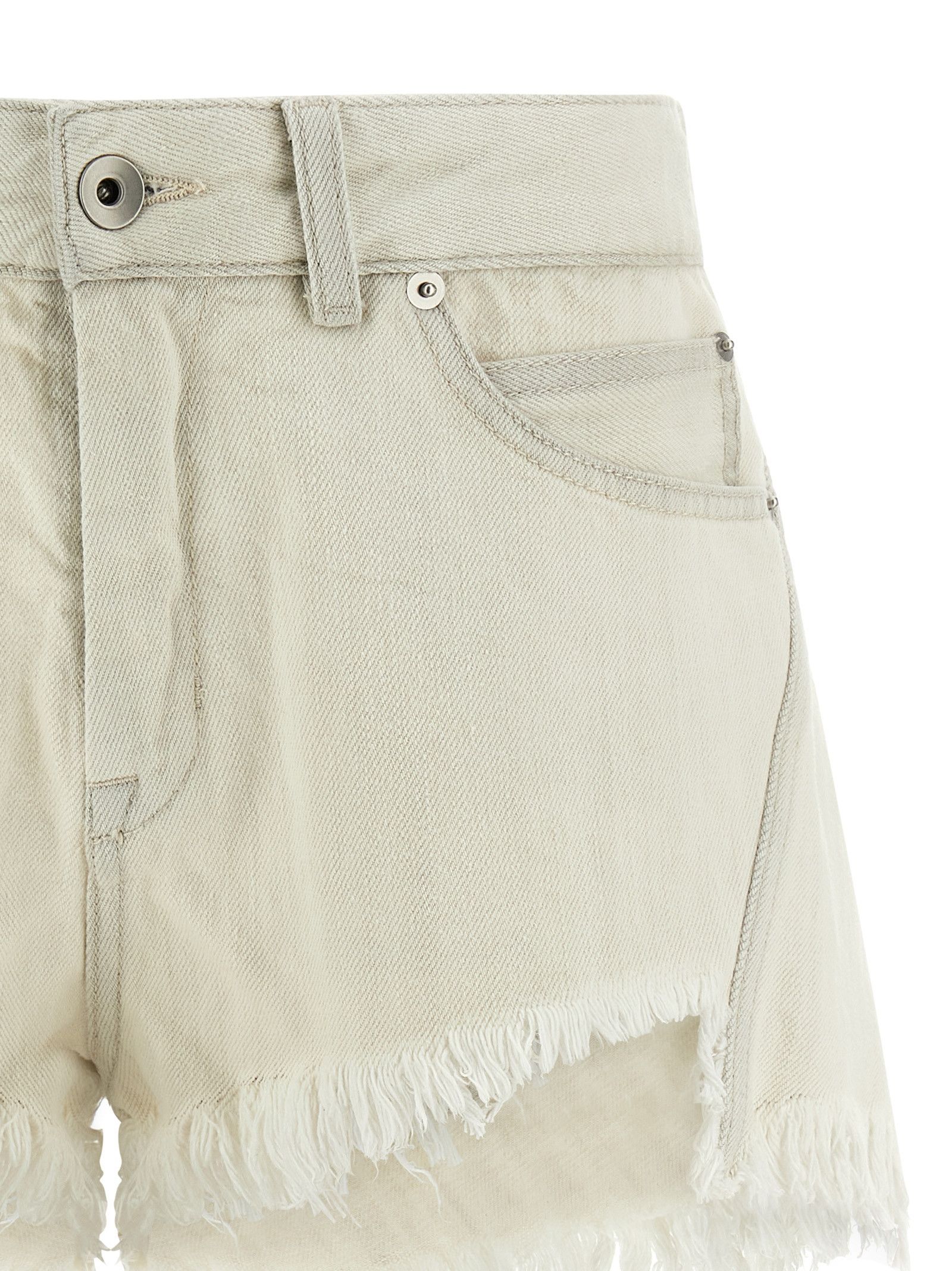 Rick Owens 'Bias Cutoffs' shorts Size 29" - 3 Thumbnail