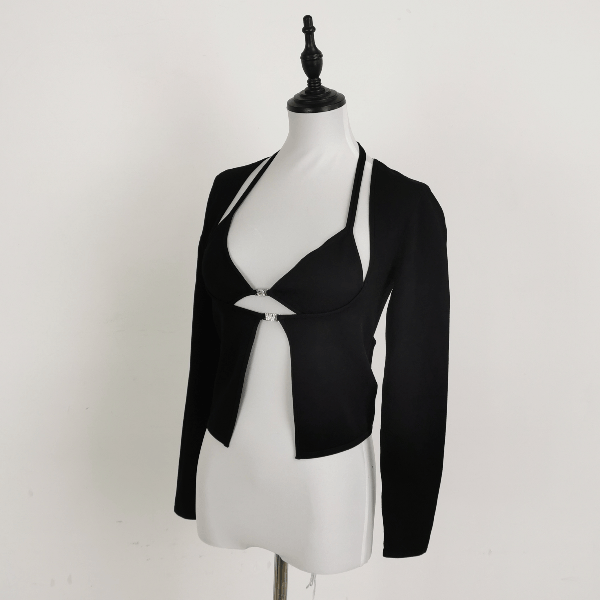 Alexander Wang Alexander Wang Knit Long Sleeve Top Size S Size S / US 4 / IT 40 - 2 Thumbnail