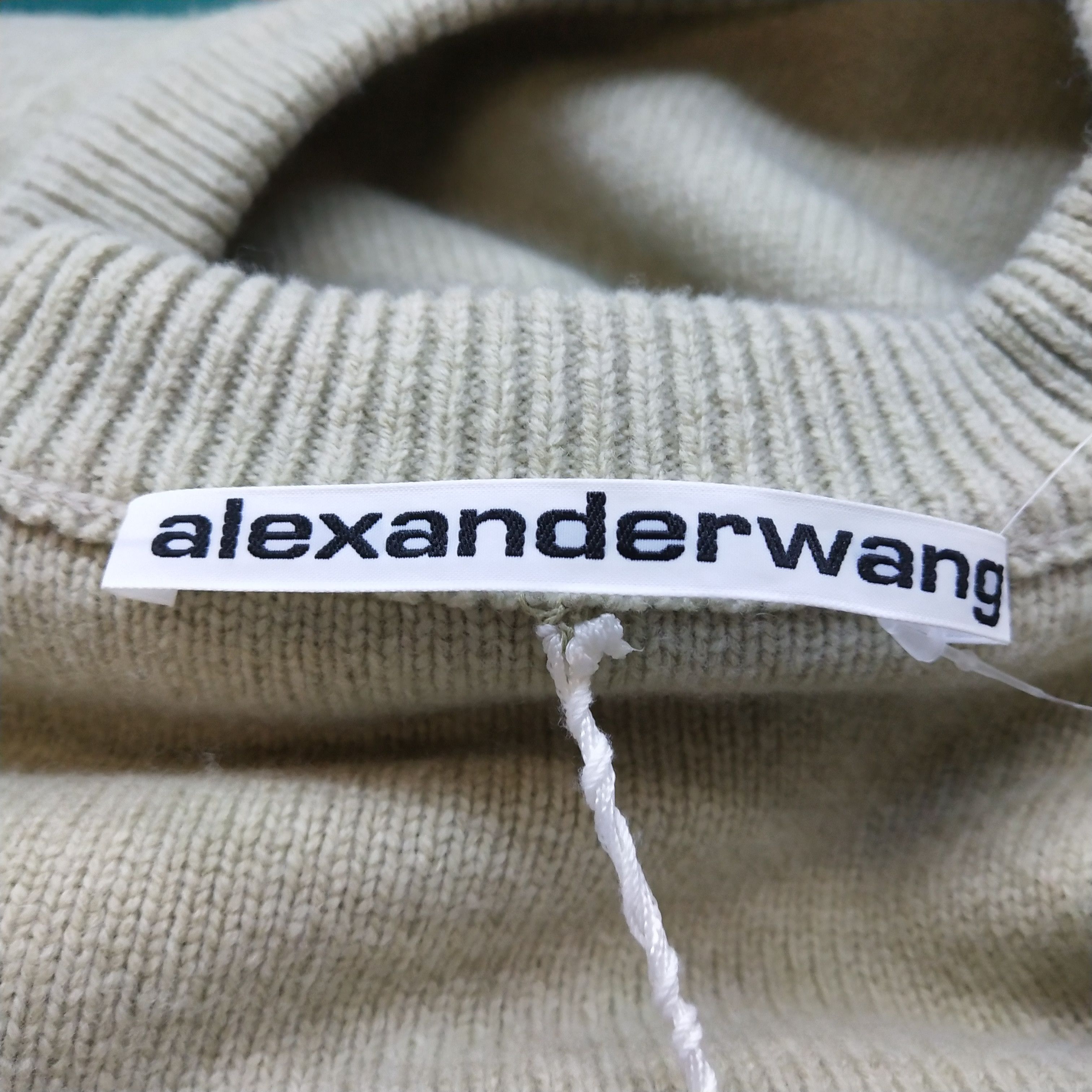Alexander Wang Alexander Wang Wool V-Hem Sweater Size M Size M / US 6-8 / IT 42-44 - 5 Thumbnail