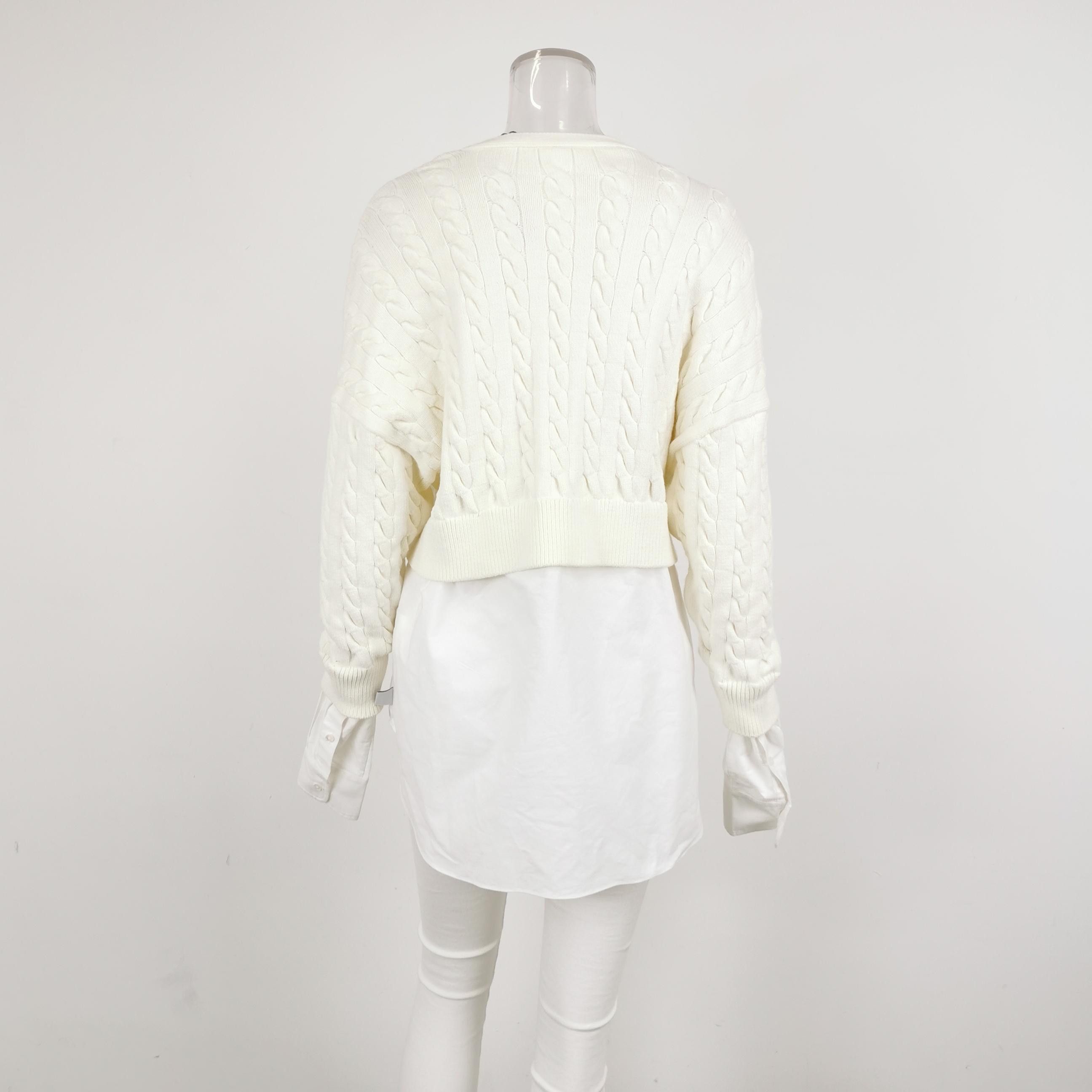 Alexander Wang Alexander Wang Cable Knit Layered Cardigan Size S Size S / US 4 / IT 40 - 3 Thumbnail