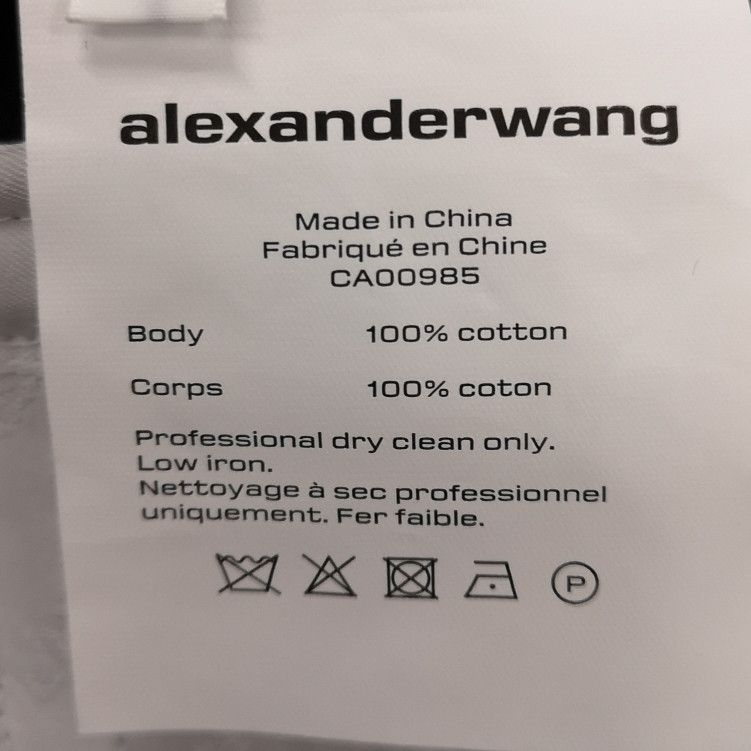 Alexander Wang Alexander Wang Logo Corduroy Pants Size 0 Size 25" / US 0 / IT 36 - 10 Thumbnail