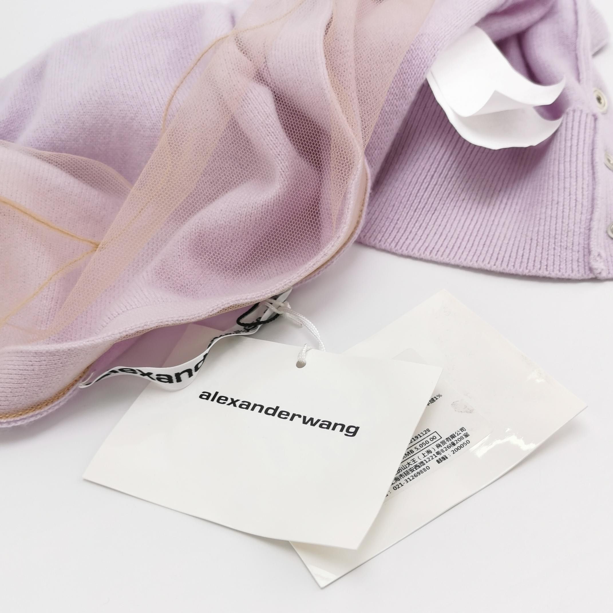 Alexander Wang Alexander Wang Wool Blend V-Neck Cardigan Size XS Size XS / US 0-2 / IT 36-38 - 6 Thumbnail
