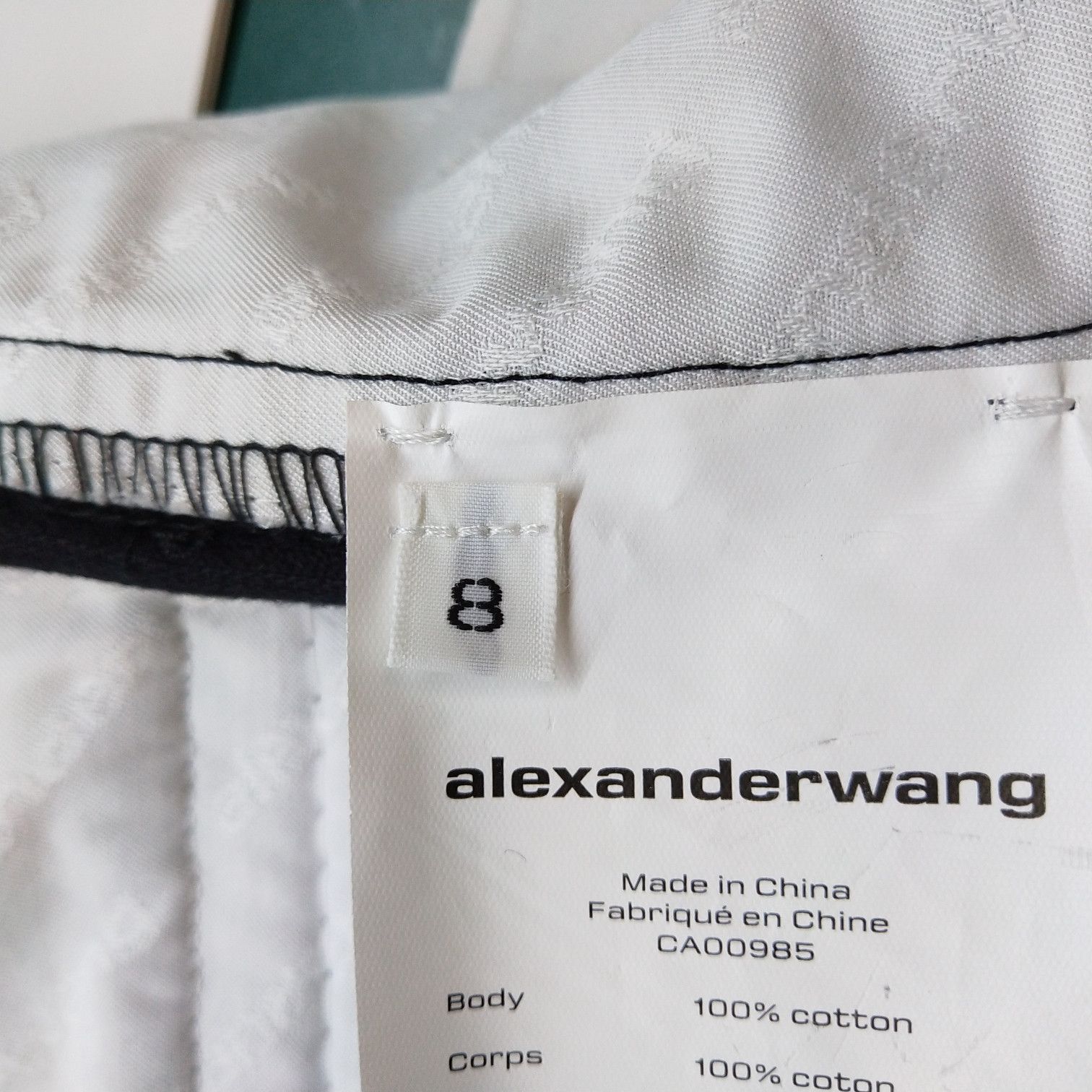 Alexander Wang Alexander Wang Black Corduroy Pants Size 8 Size 30" / US 8 / IT 44 - 7 Thumbnail