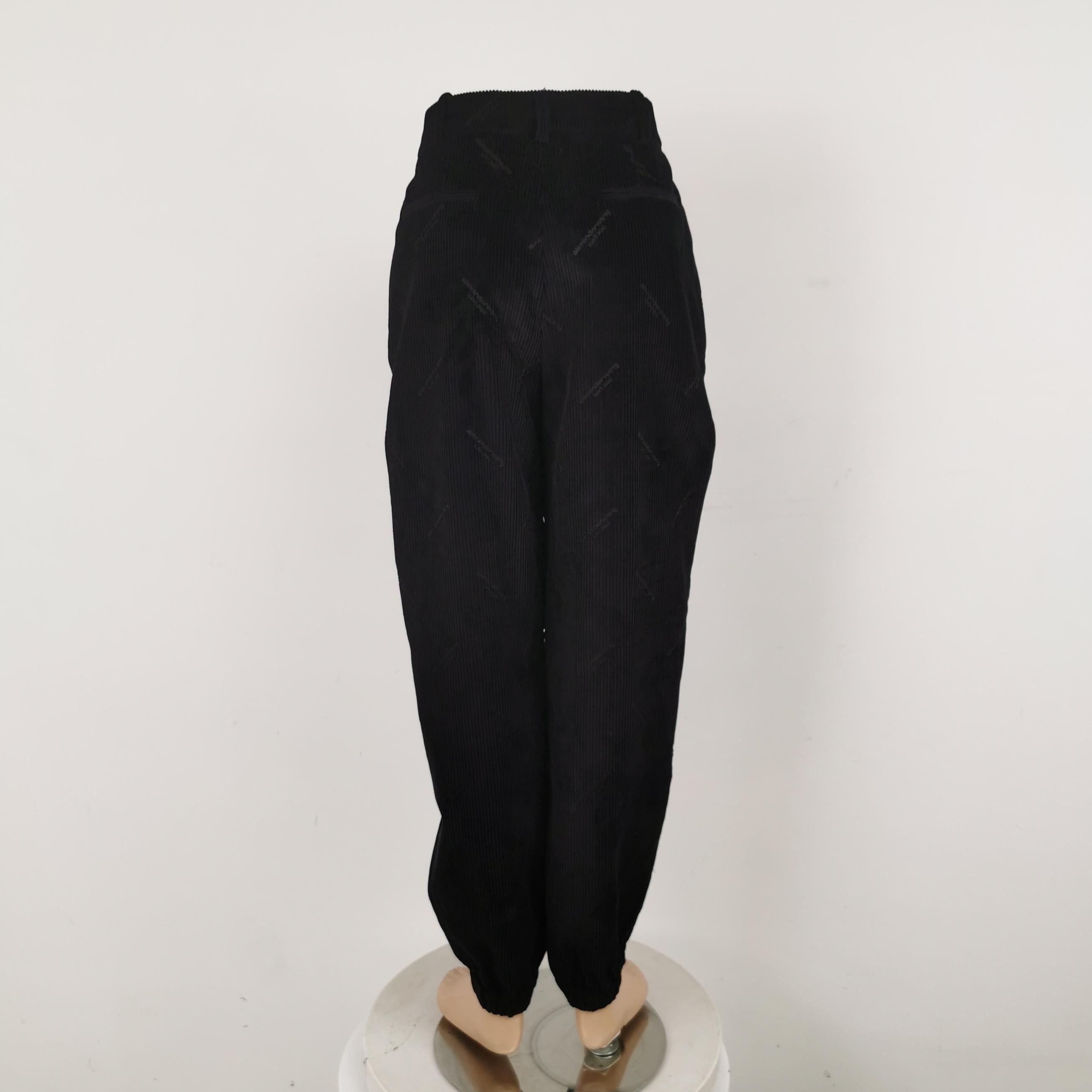 Alexander Wang Alexander Wang Black Corduroy Pants Size 8 Size 30" / US 8 / IT 44 - 3 Thumbnail